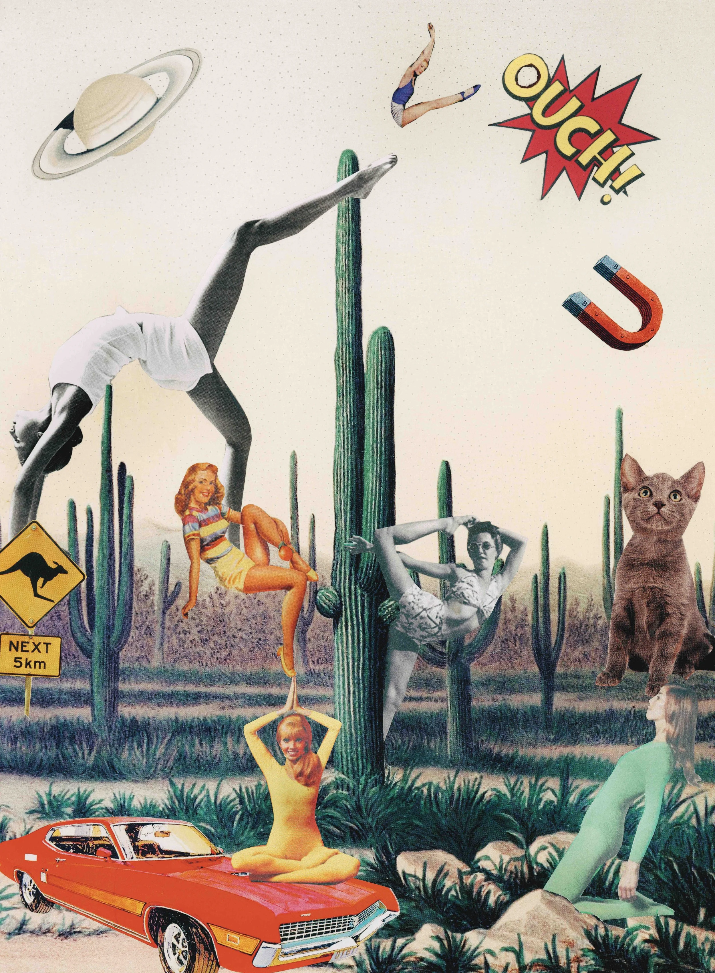 Namaste Bitches! Giclée Print