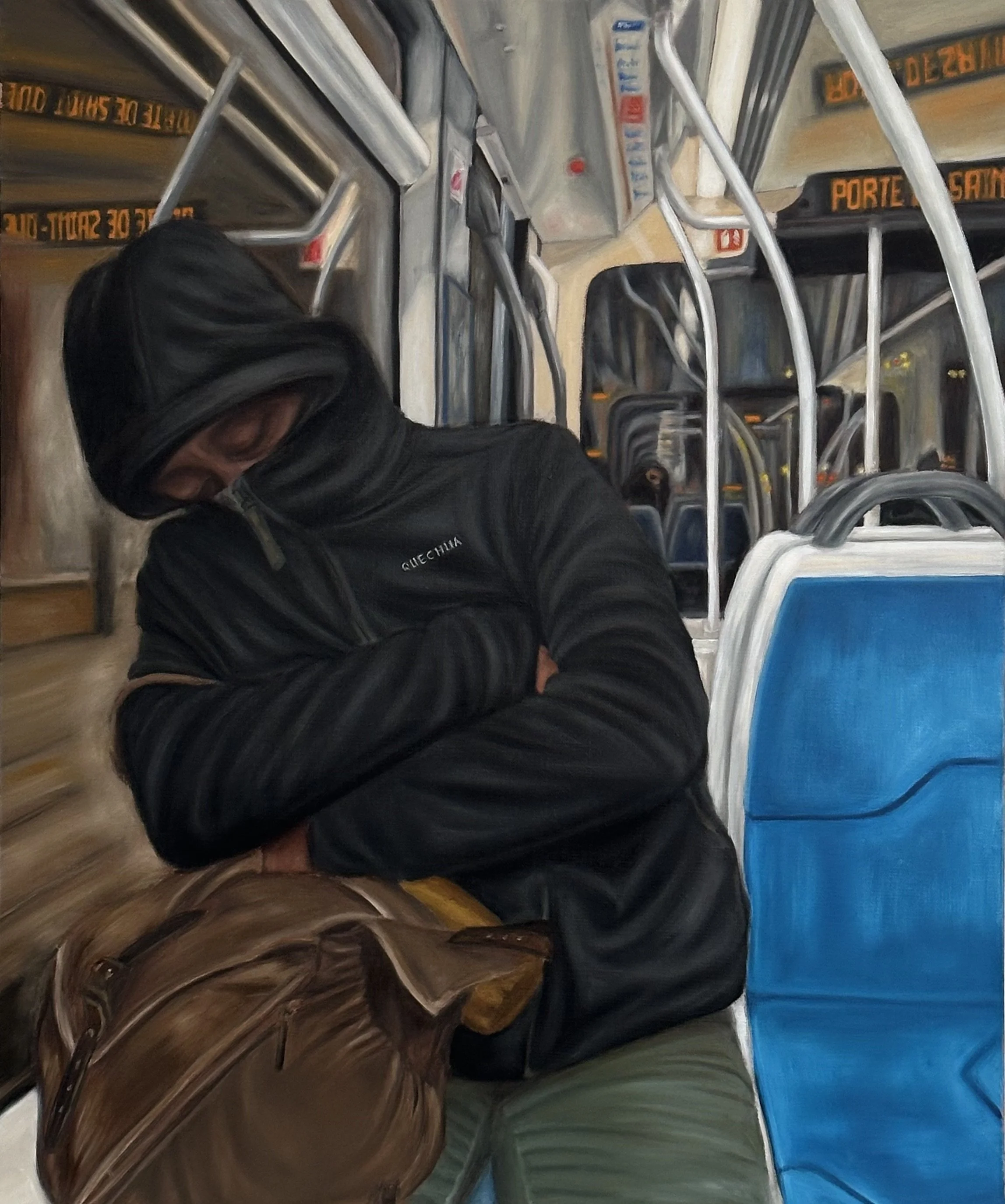 Refuge 
Oil on canvas  
65 x 54 cm