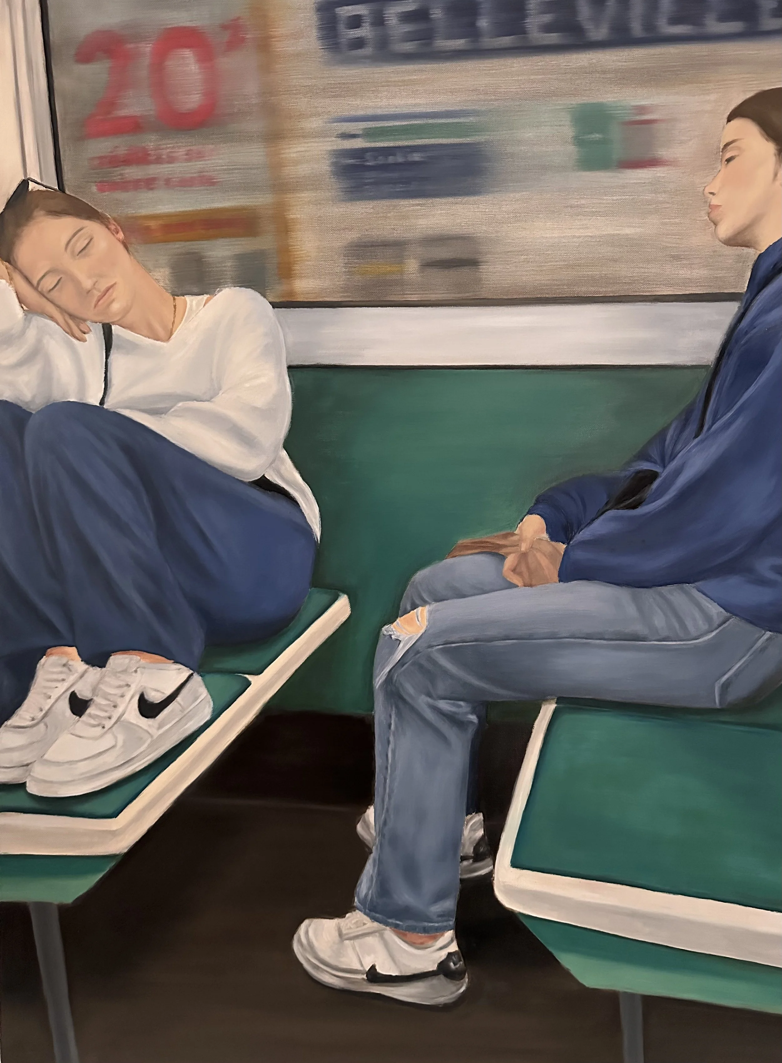 Blue Dream  
Oil on canvas  
81 x 60 cm