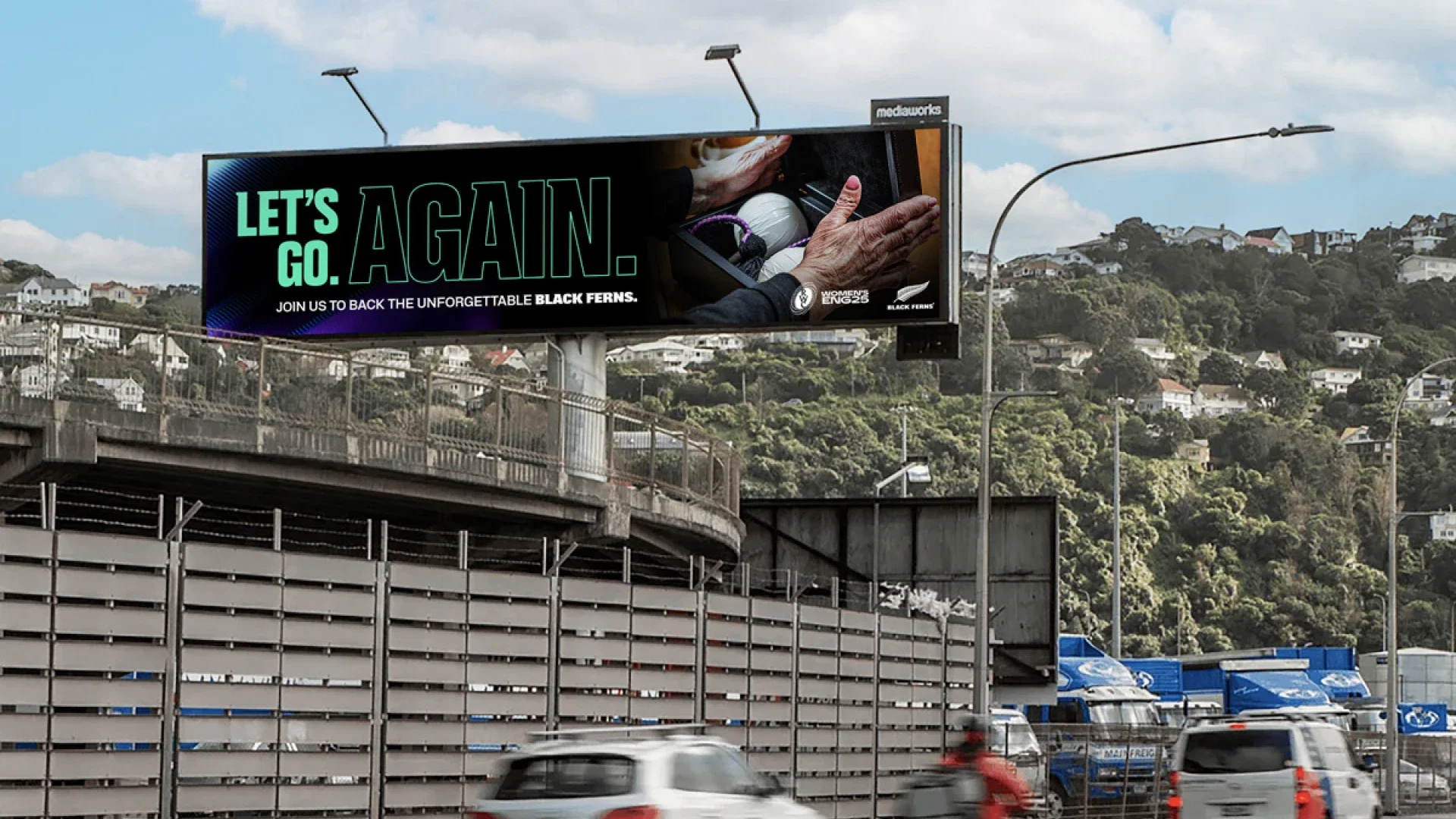 NZRugby - Lets Go Again billboard