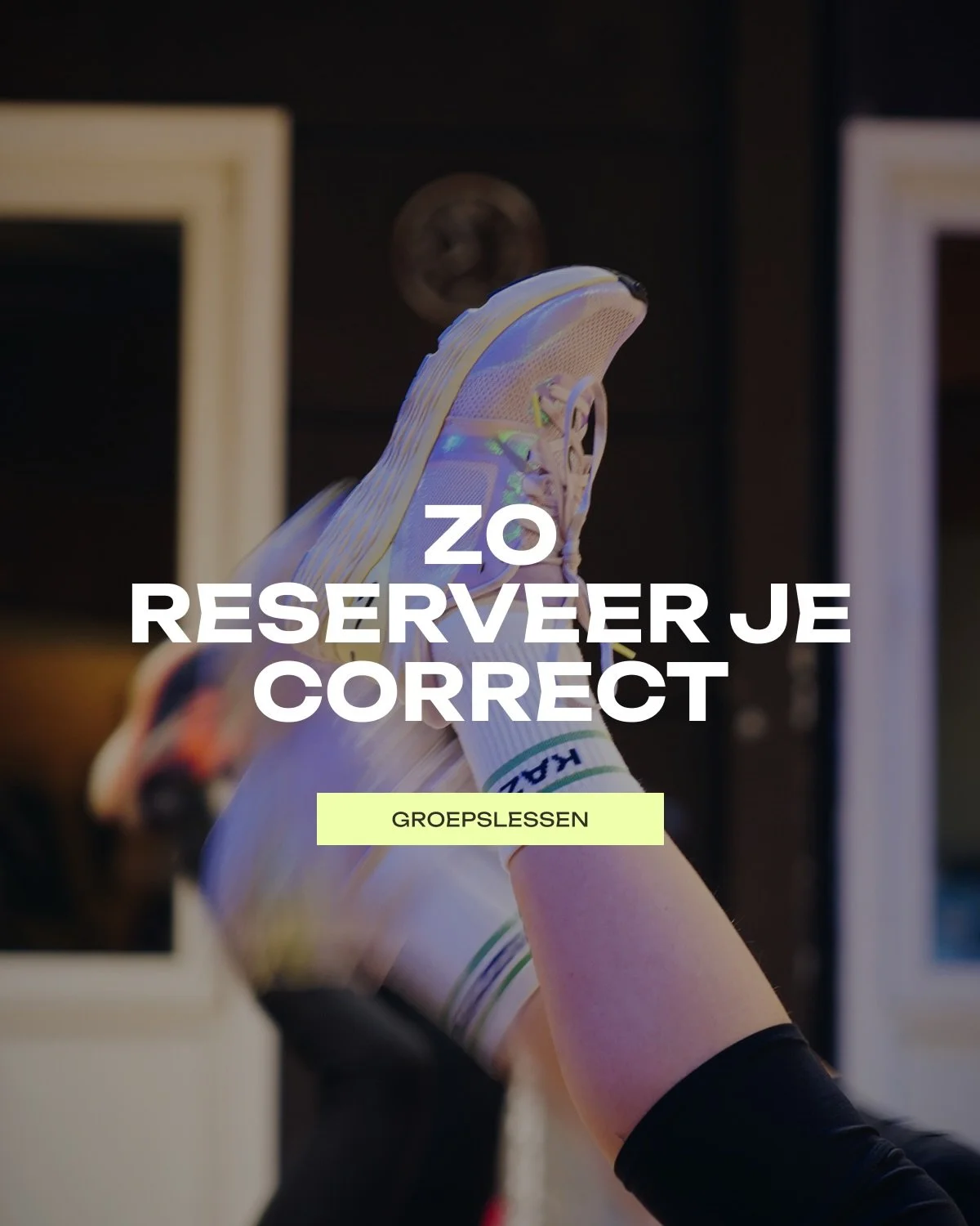 De reservatieregels rond groepslessen even opgefrist 😁

Door op tijd te reserveren &eacute;n te annuleren wanneer nodig, help je andere leden ook om hun plekje te vinden.

Alvast bedankt om hier rekening mee te houden 🙏

En tot binnenkort in een va