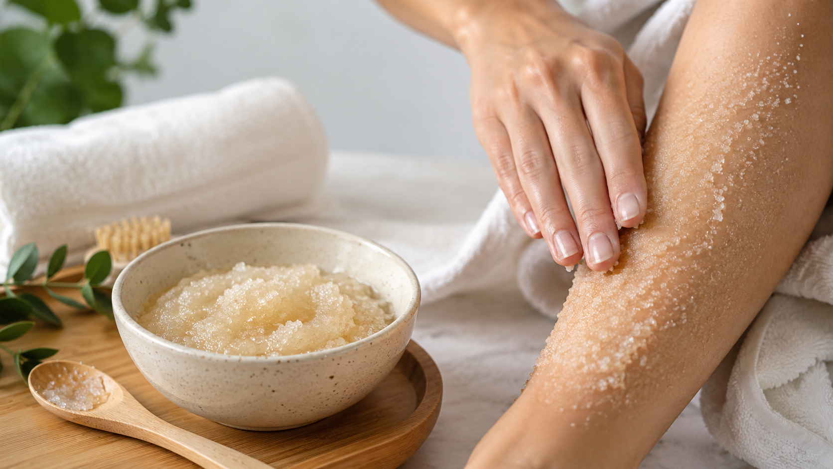 What Is a Sugar Body Scrub and How Does It Help Exfoliate Dry Skin?