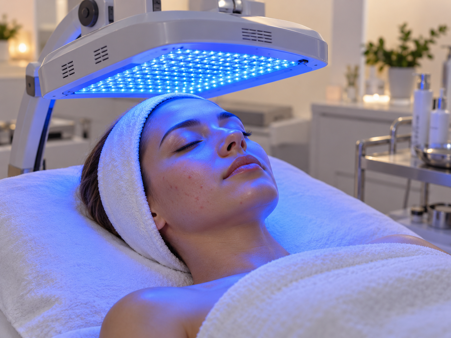 Blue light therapy