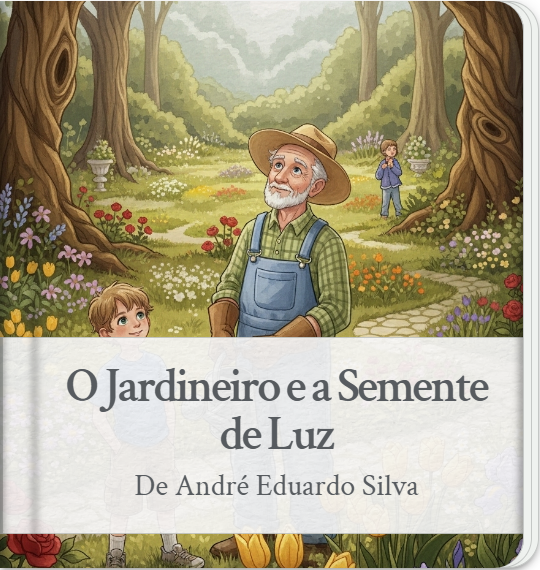 O Jardineiro e a Semente de Luz.