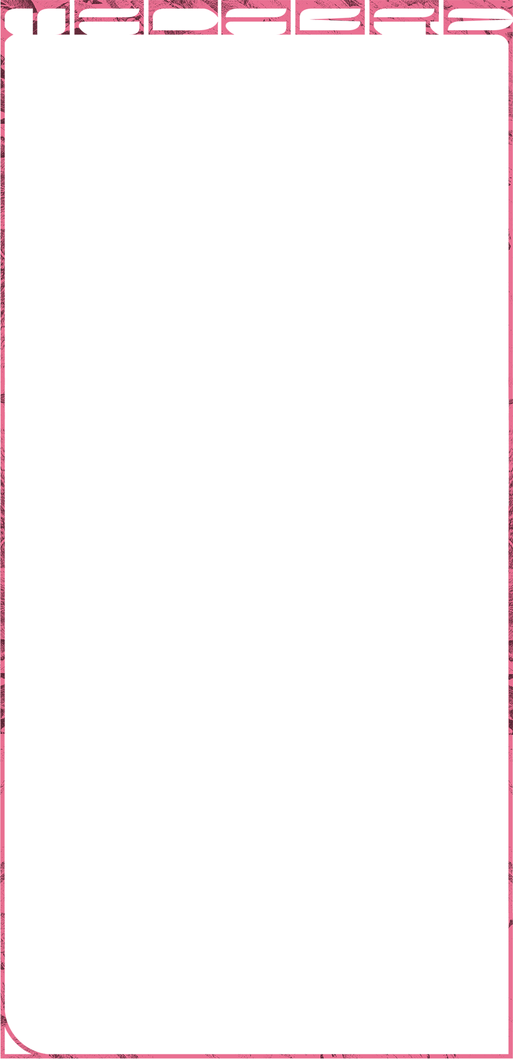 MACABRE text with outline border