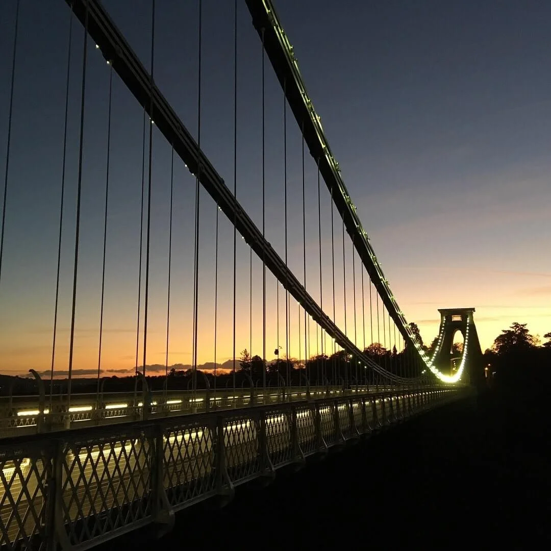 Clifton Suspension Bridge, Bristol, UK - sunset © Ian Clark Photography