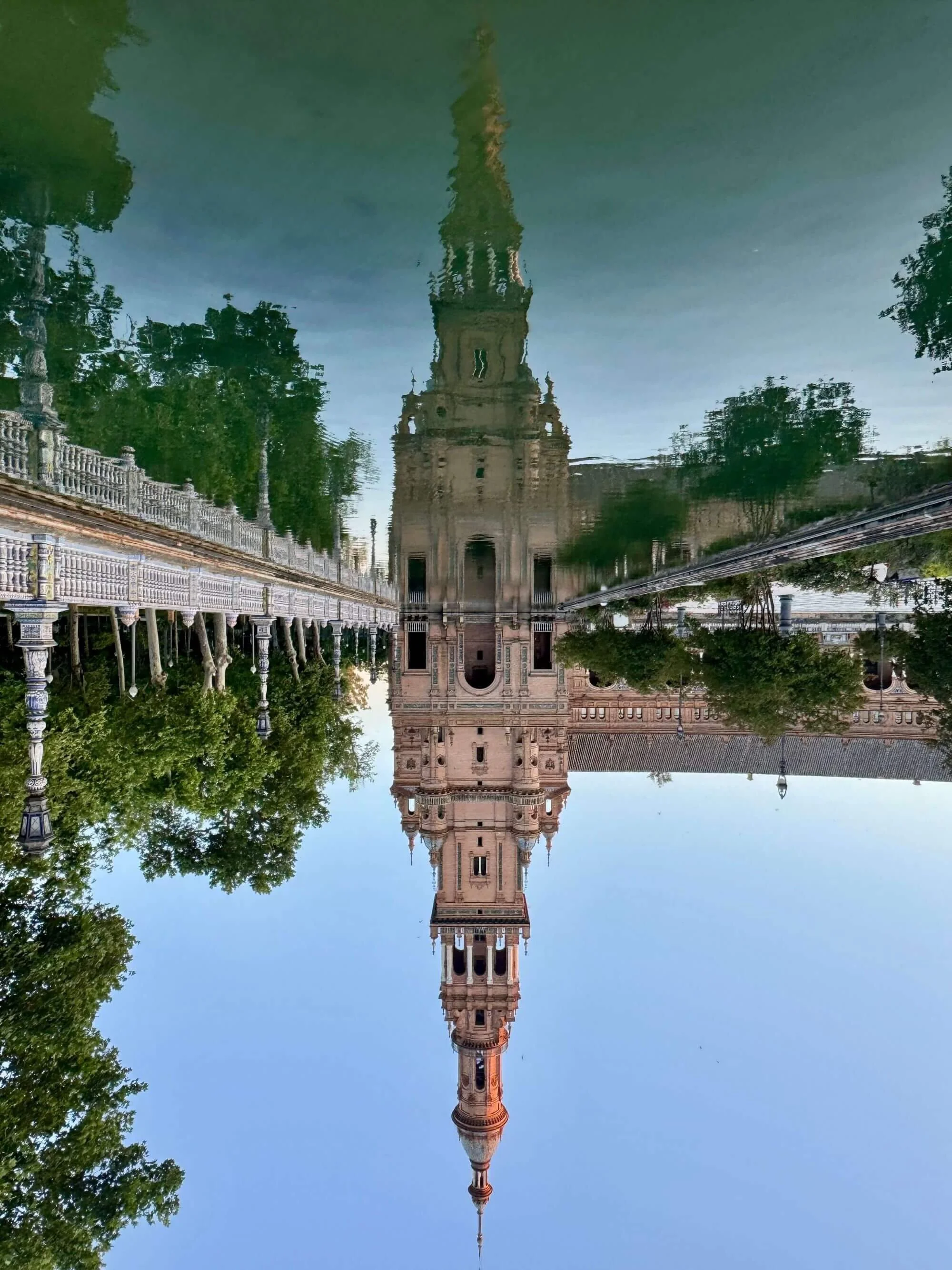 Plaza de España, Seville, Spain - reflection © Ian Clark Photography