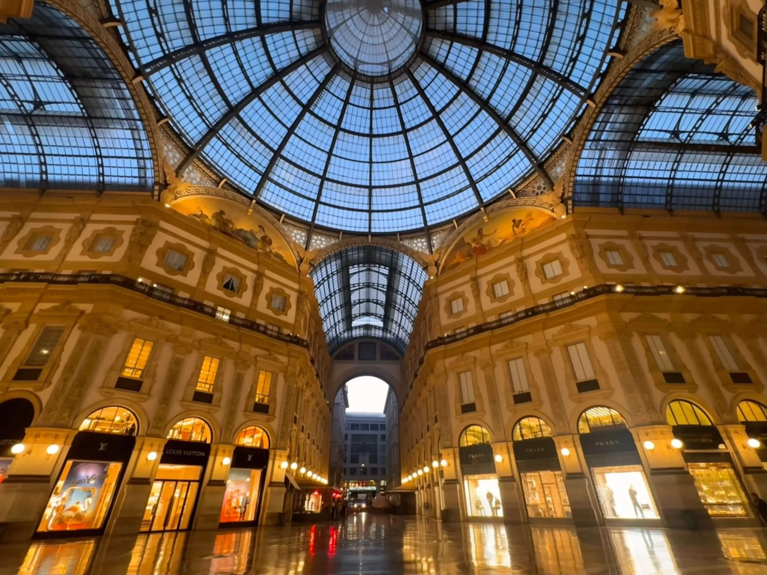 Galleria Vittorio Emanuele II, Milan, Italy © Ian Clark Photography