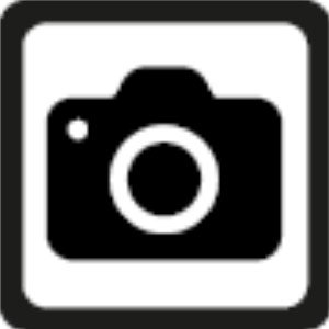 Icona di una fotocamera stilizzata