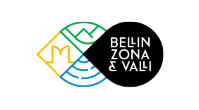 Logo con linee colorate che rappresentano un'area geografica, con testo 'BEIJIN ZONA E VALI'