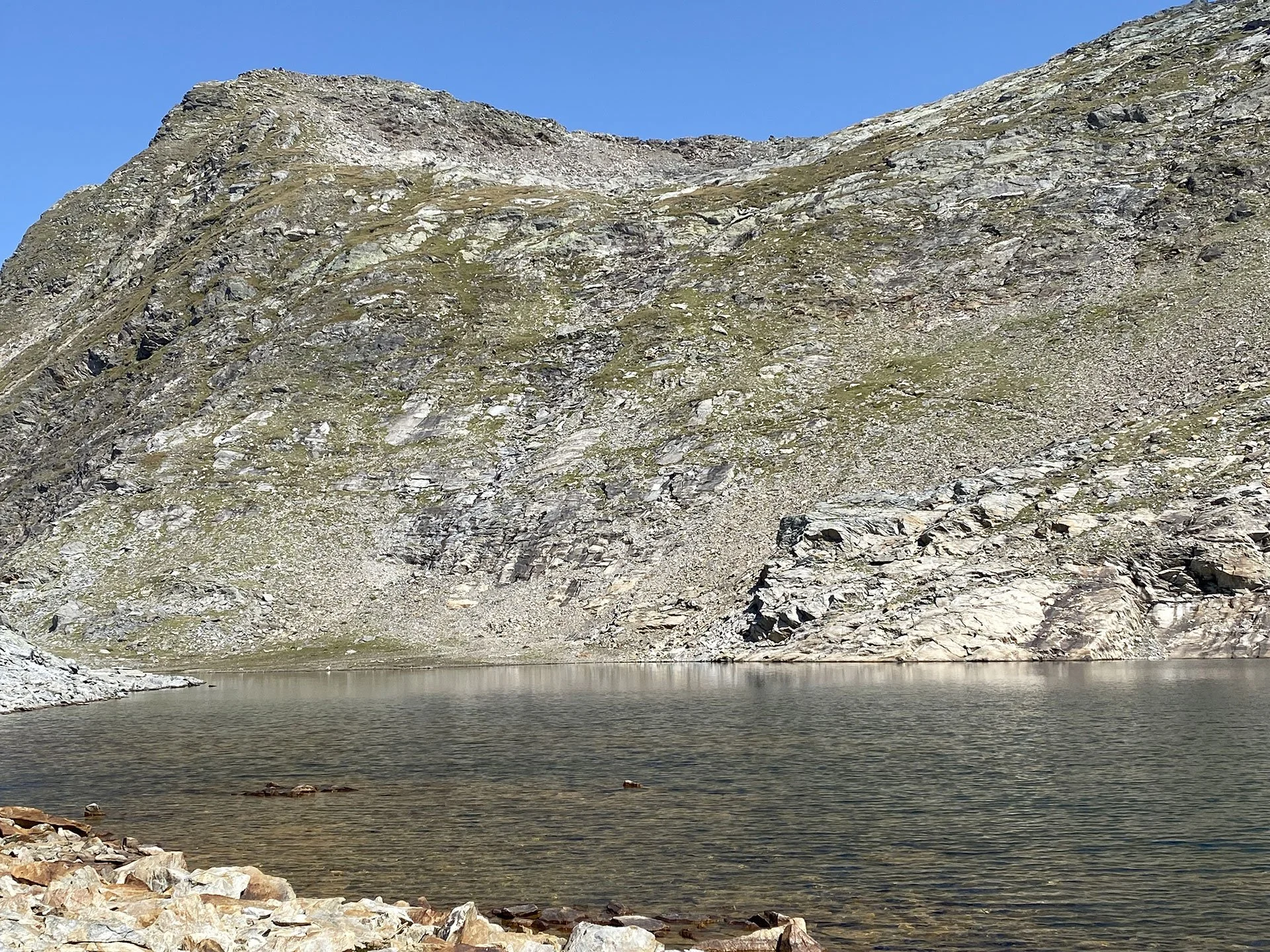 2 – Lago 2707 m, Cresta quota 2872 m