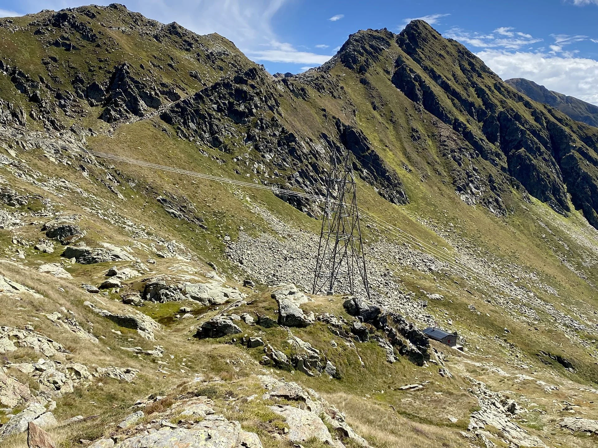 2 – Rifugio di Gana Rossa - Poncione di Mezzo