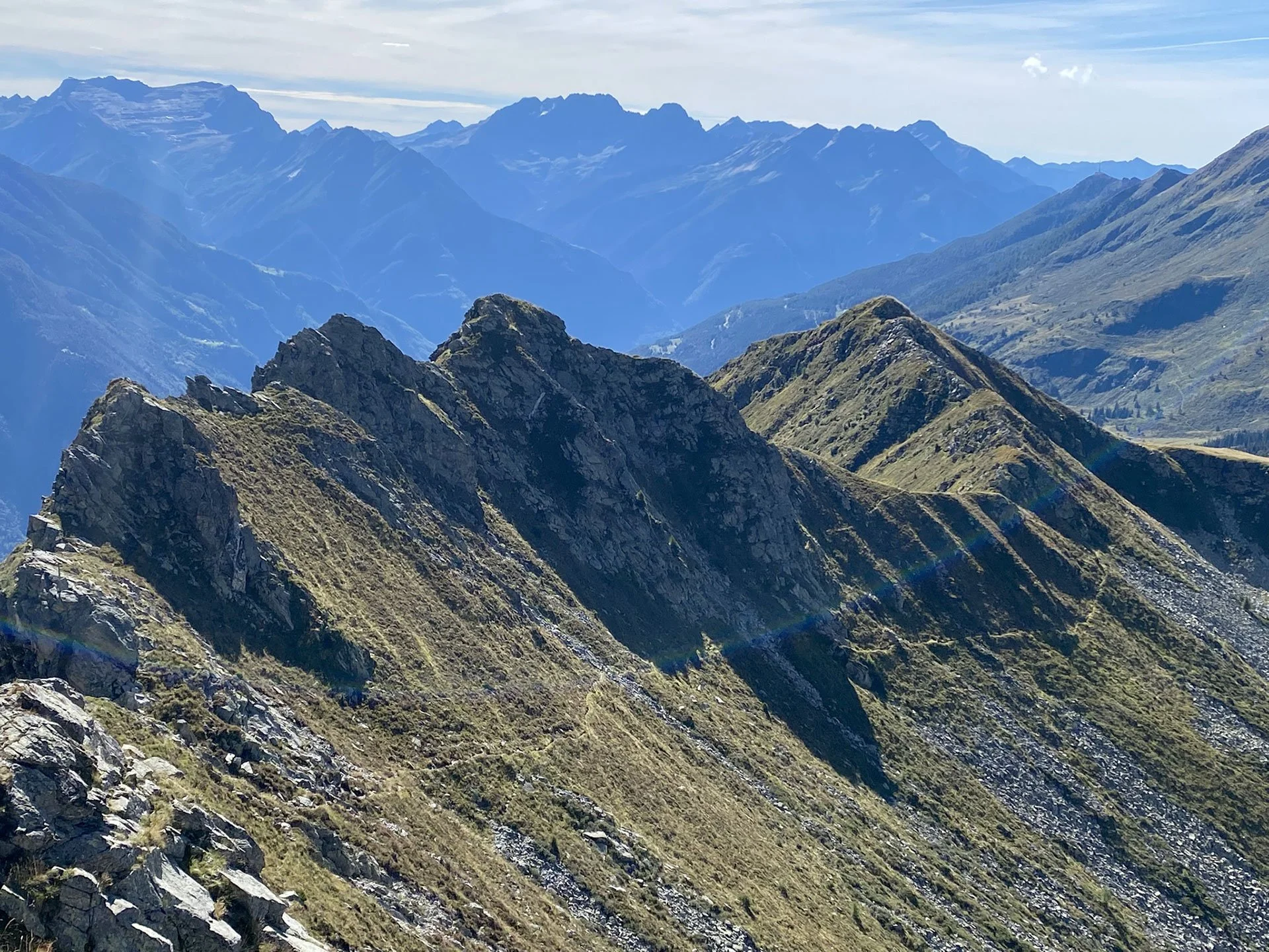 9 – Pizzo di Nara - Gane di Sasso Sprügh