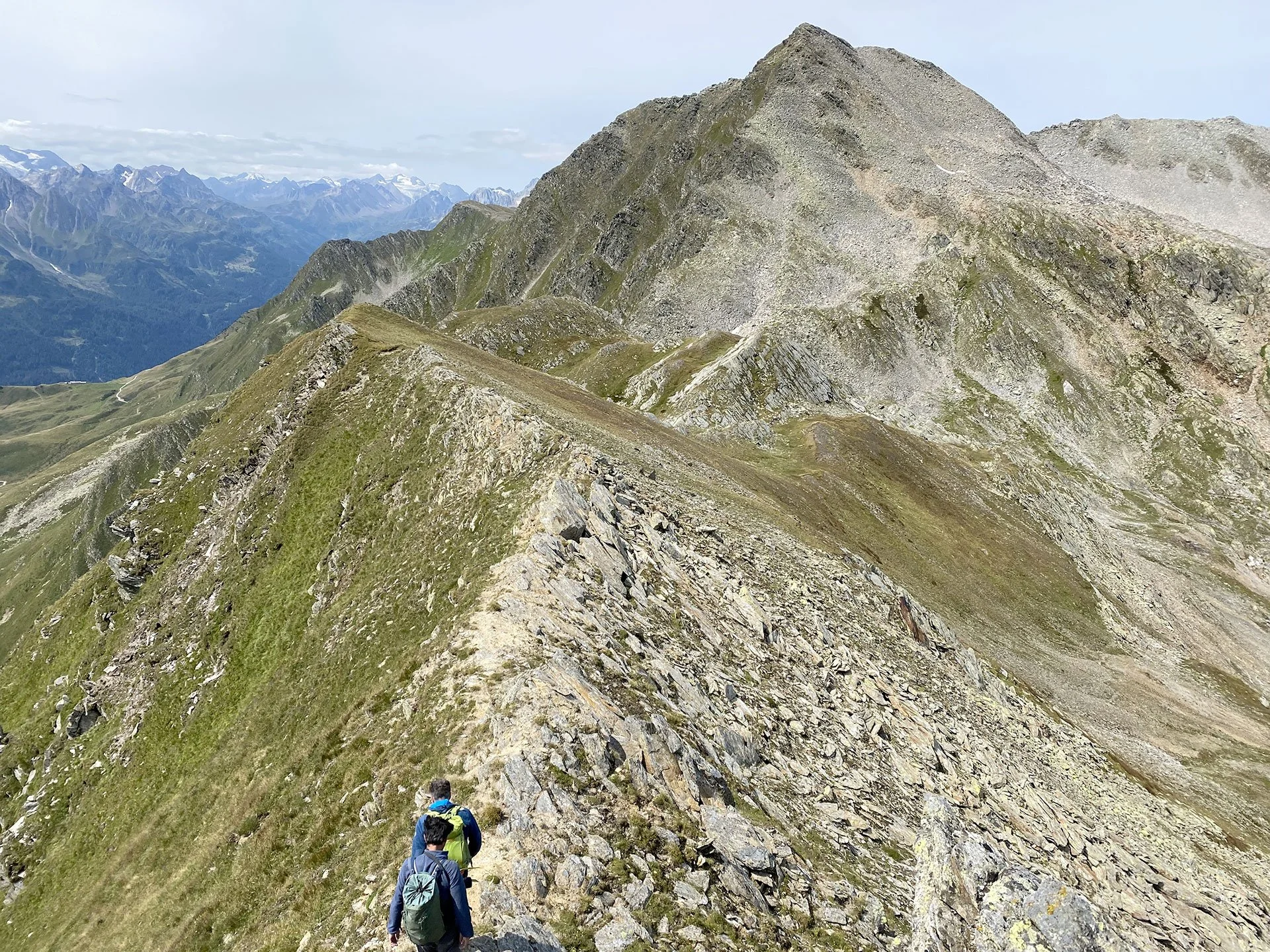 24 – Pizzo Barbarera - Giübin (fine della cresta rocciosa)