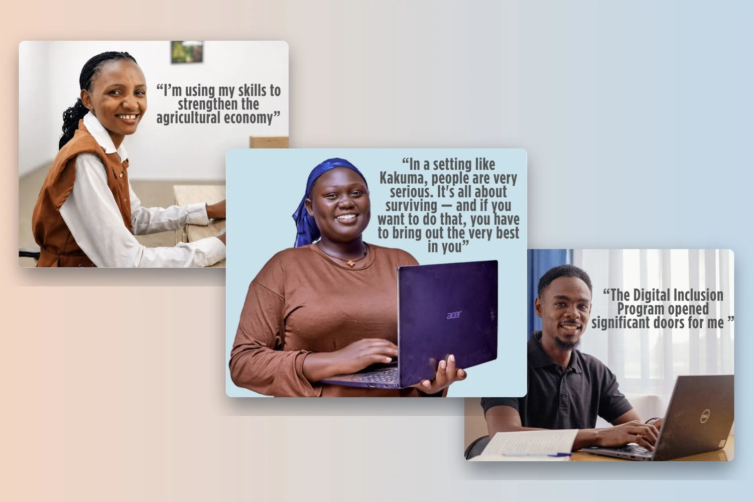 Alumni success stories created for Konexio Africa