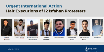 Brådskande internationella åtgärder: Stoppa avrättningarna av 12 Isfahan-demonstranter