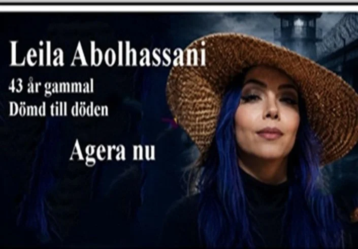 Leila Abolhassani&nbsp;,43 år. Fängslad. Riskerar dödsstraff.&nbsp;