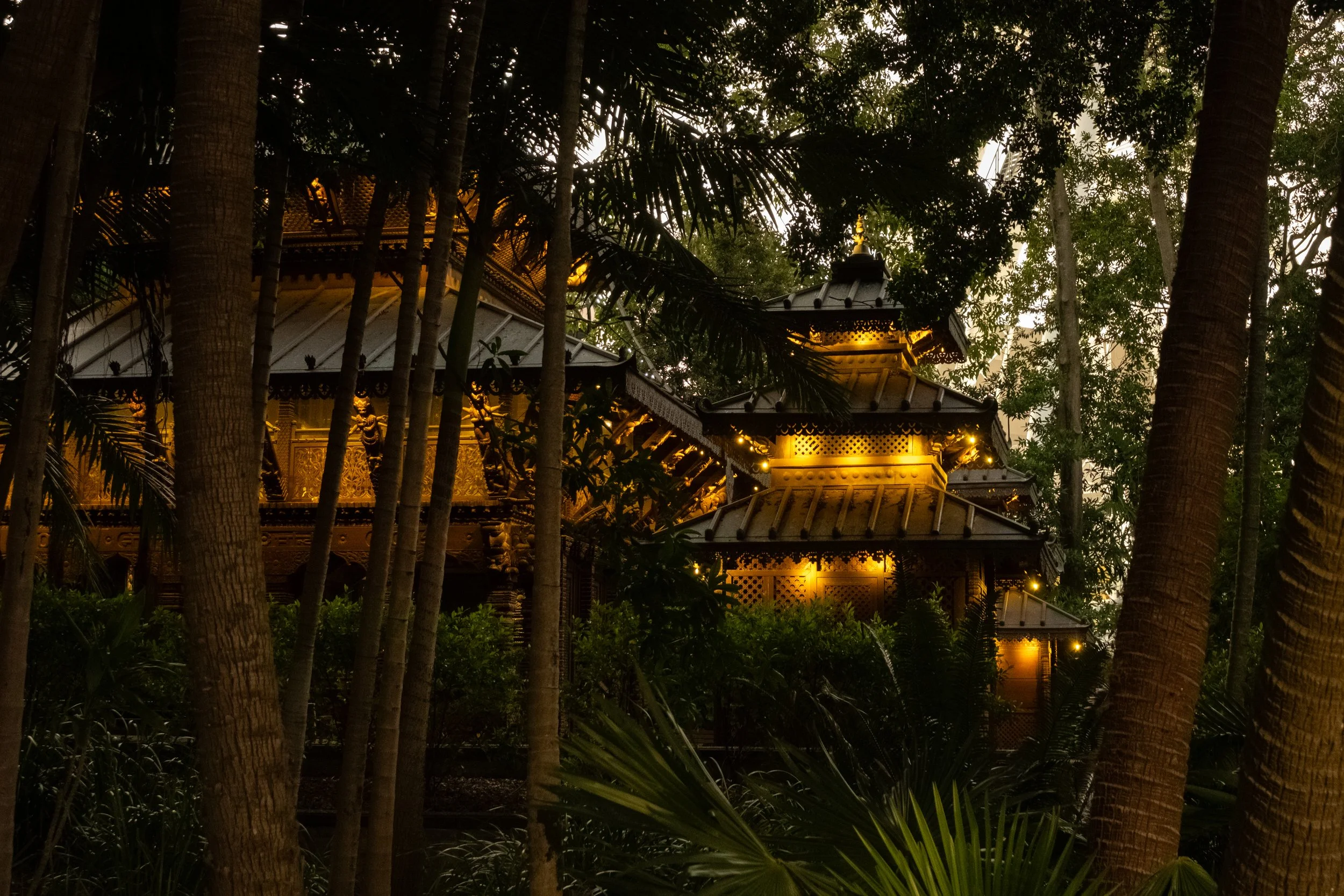 Temple On Dusk - Landscape Edition