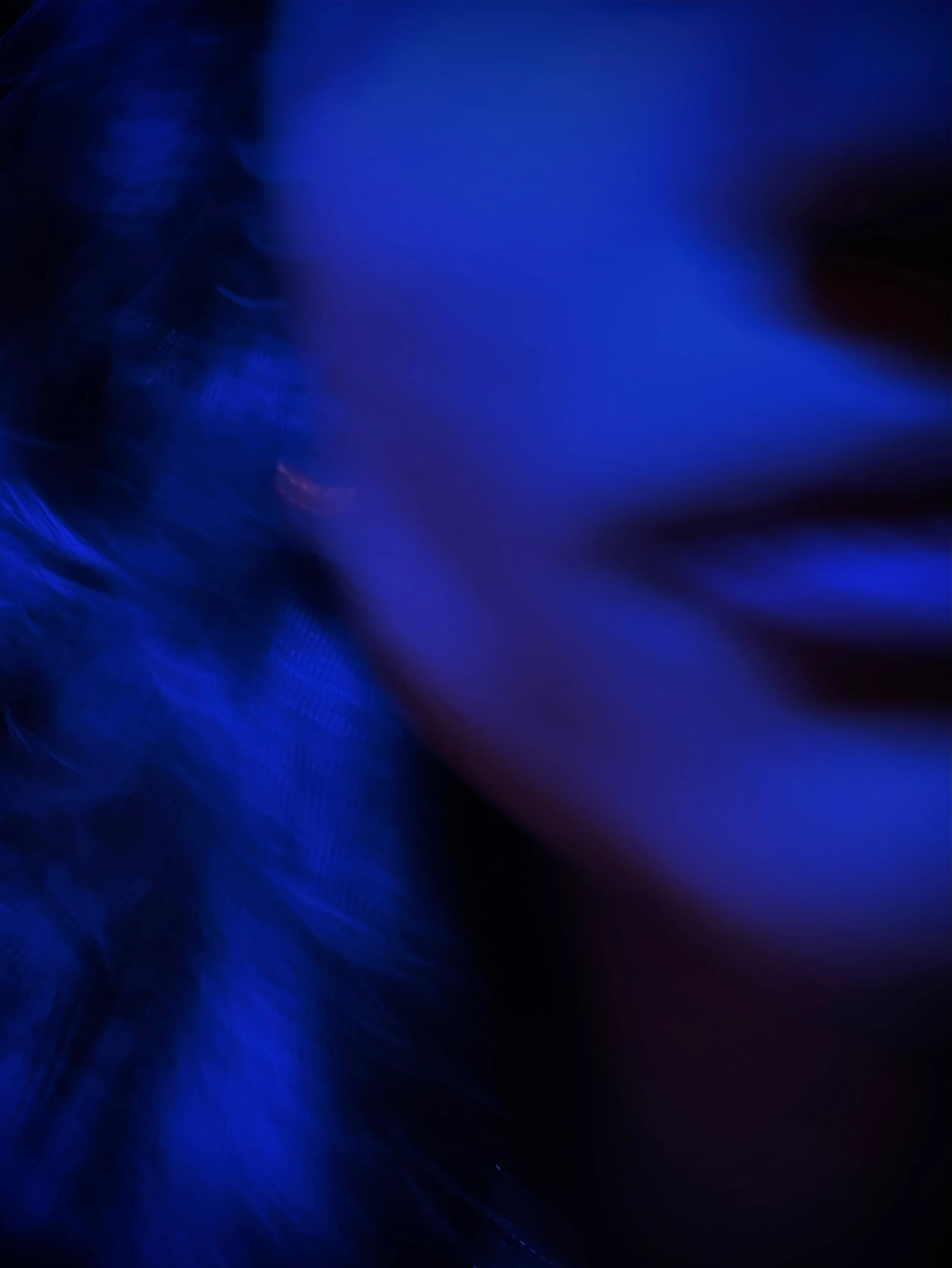 Lady in Blue - Mini Print