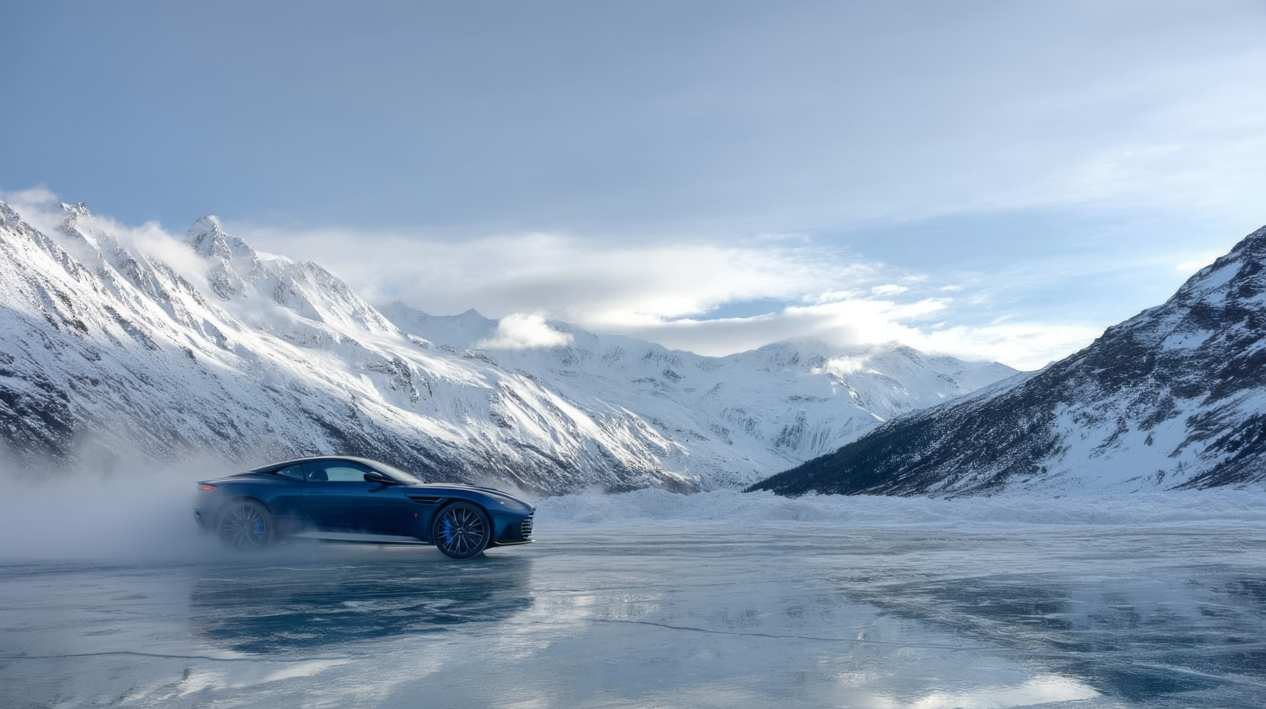 Cinematic automotive commercial created using AI video production