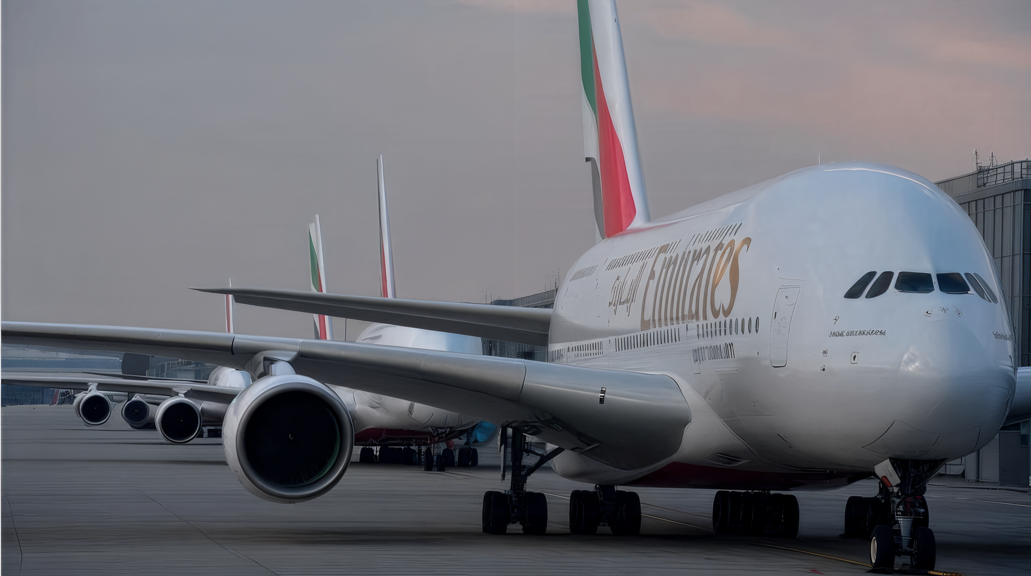 Cinematic airline brand film created using AI video production