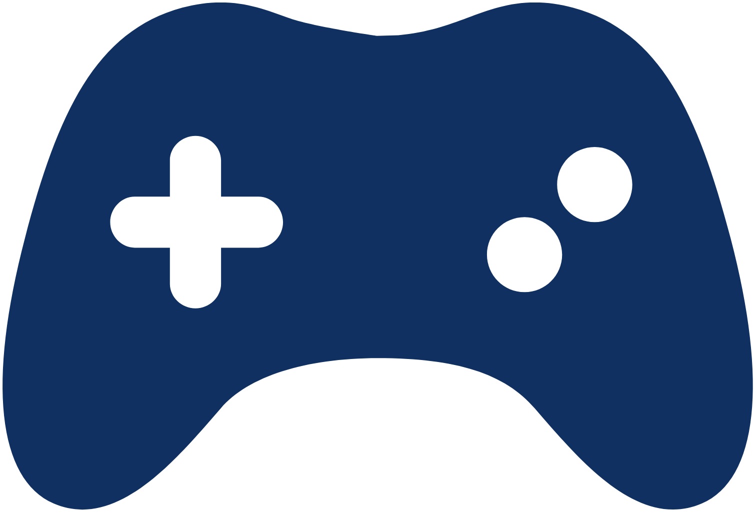 Illustration d’une manette de jeu stylisée, symbole de l’engagement, de la collaboration et de la dimension ludique des événements internes d’Extia, inspirée de l’univers du gaming.