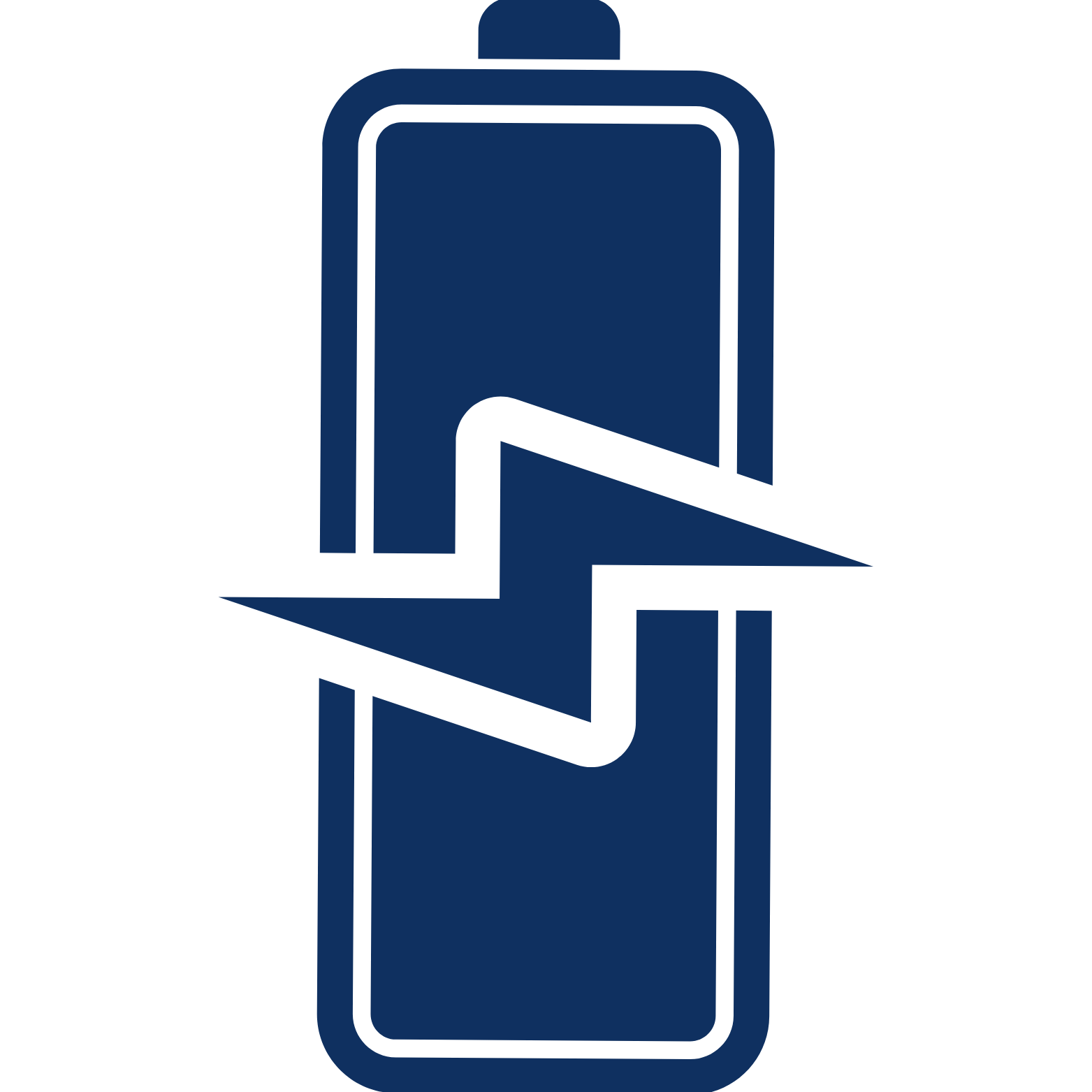 Illustration d’une batterie stylisée avec un éclair, symbolisant l’énergie, la motivation et le dynamisme des équipes de Blend, représentant l’esprit de performance et de dépassement de soi.