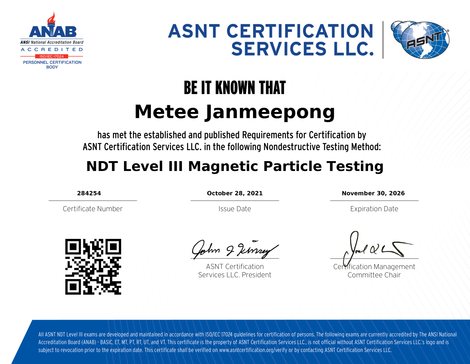 METEE-NDT Training & Consultant Service | Boost Inspection Quality ...