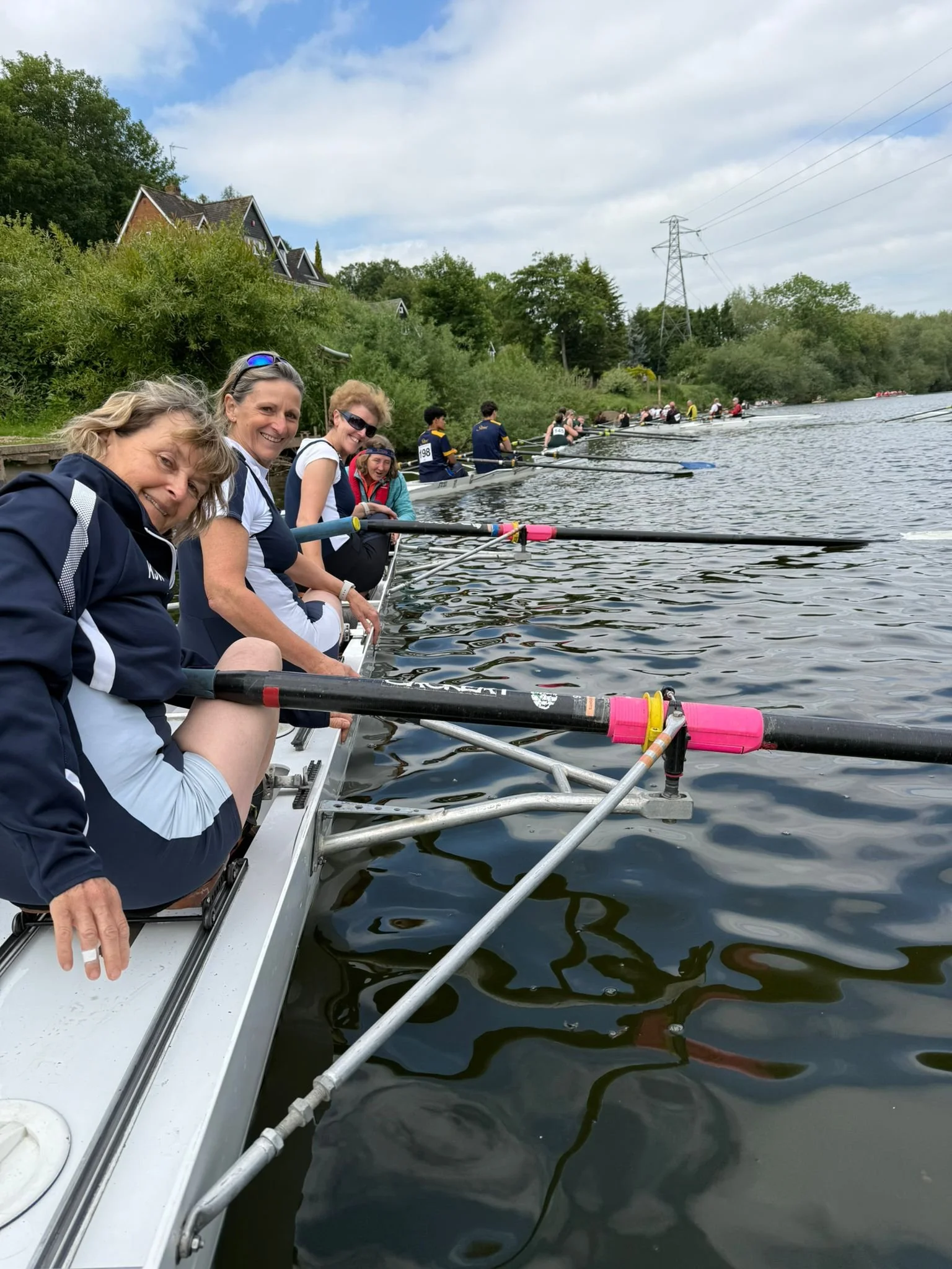 It's not always just about the sport - connection and friendship, and having fun - are cornerstones of Evesham Rowing and Racquets Club.