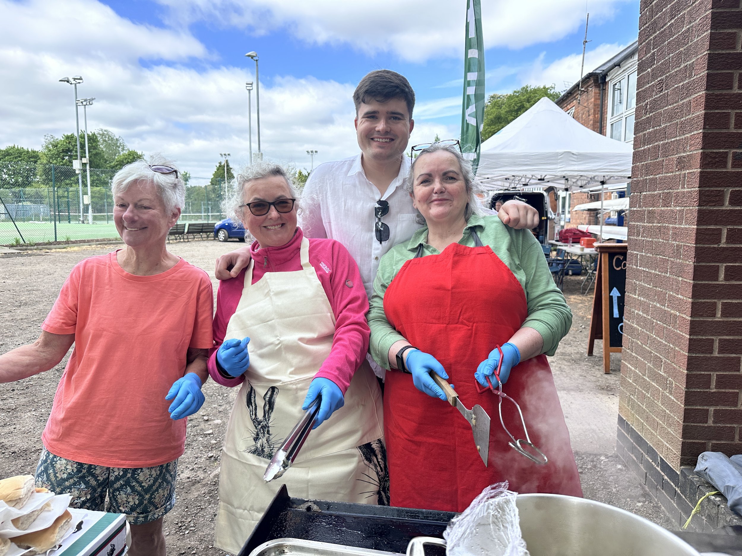 Fun, friendship and... food three core ingredients of Evesham Rowing and Racquets Club.