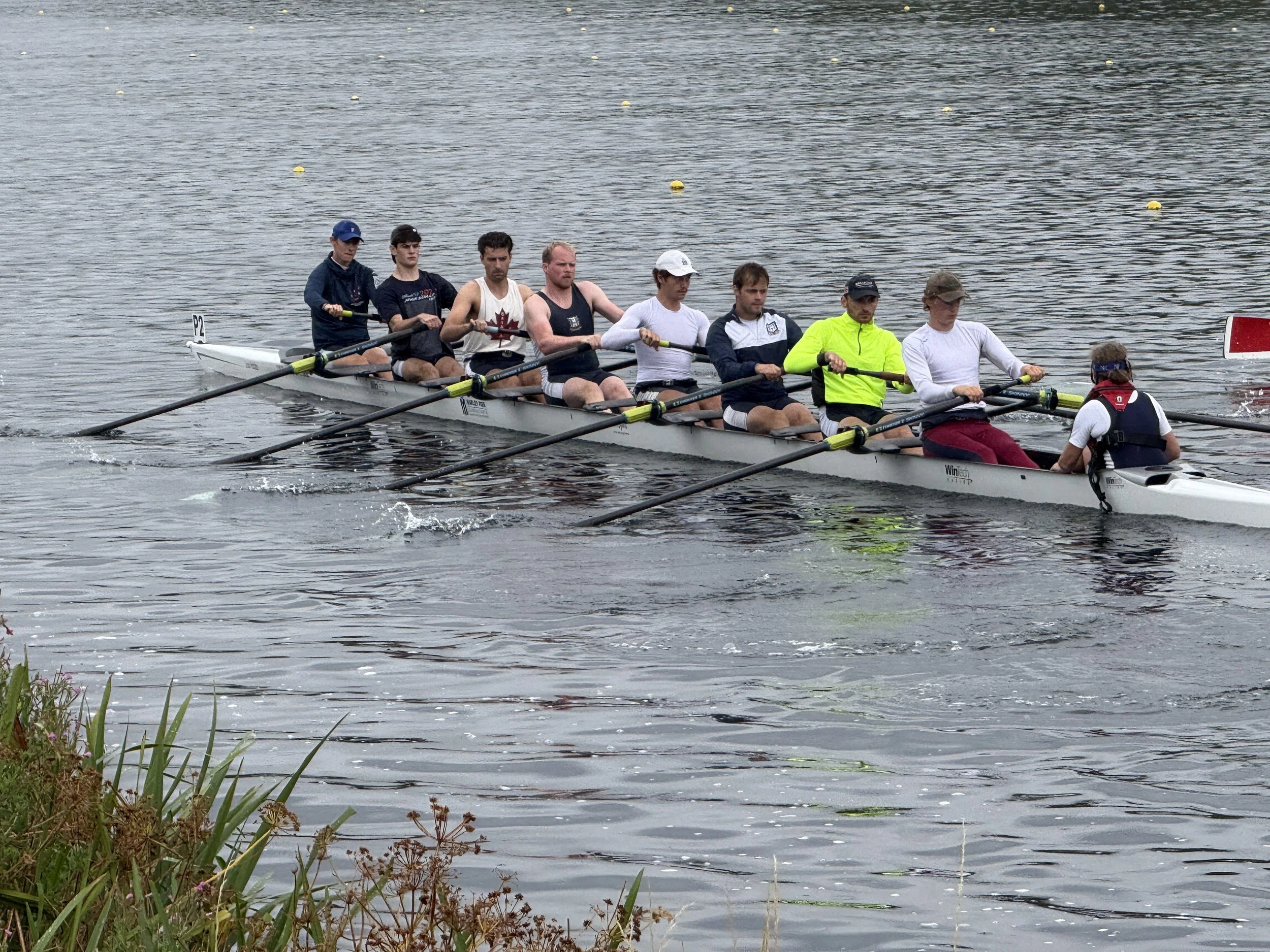 GB Champs 2025 a J18 'eight' heads for the start and a win!