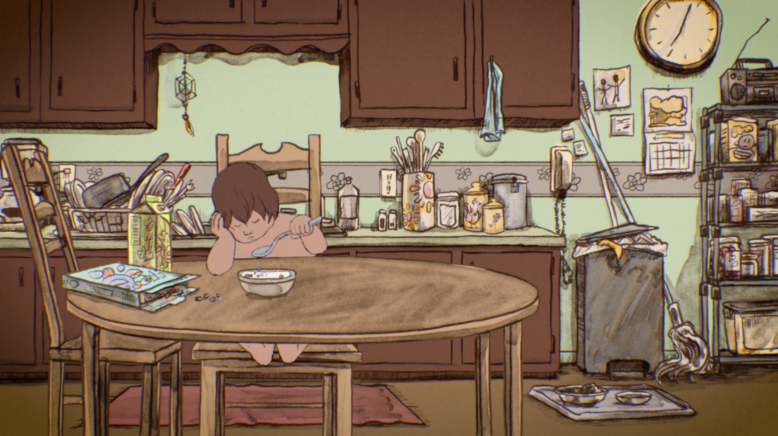 ALDOUS HARDING | Tick Tock | 2D HAND DRAWN ANIMATION