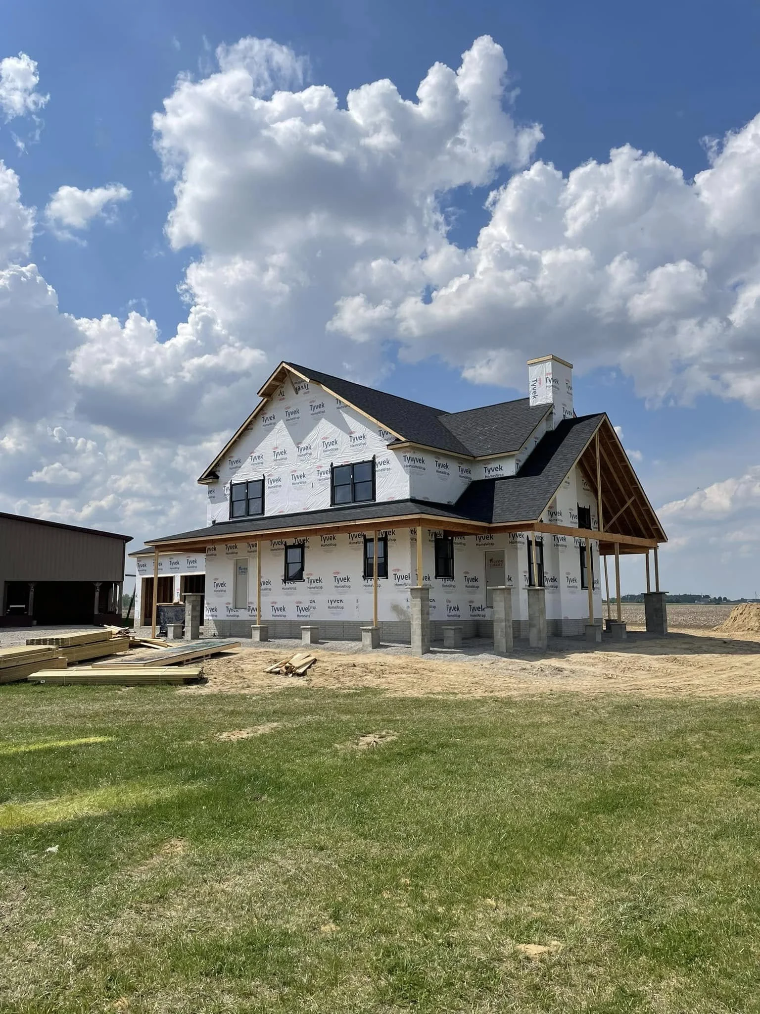 Two Story 3,352 sqft Home