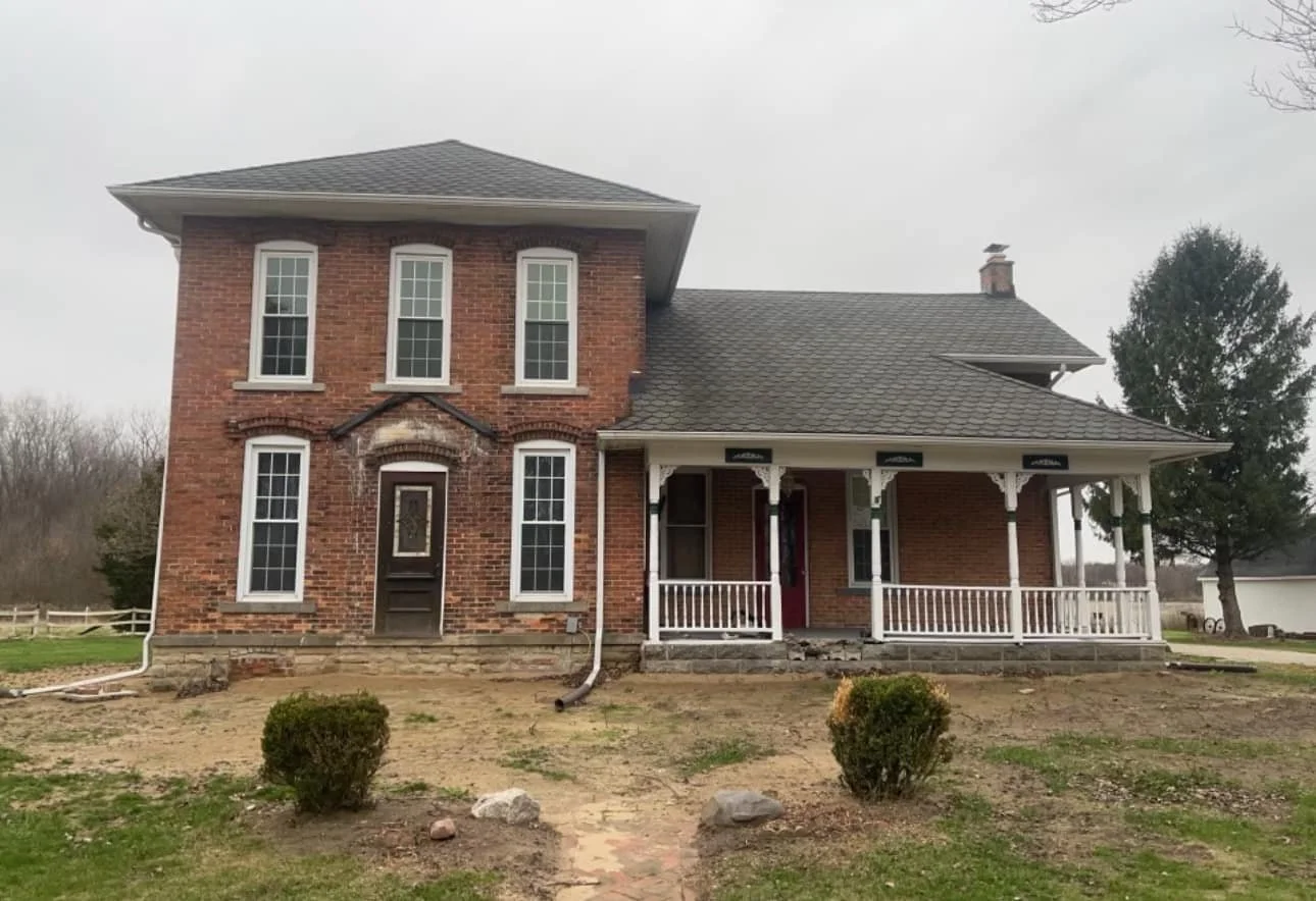 Historical Farm House Renovations, 700 sqft Addition with Attached Garage