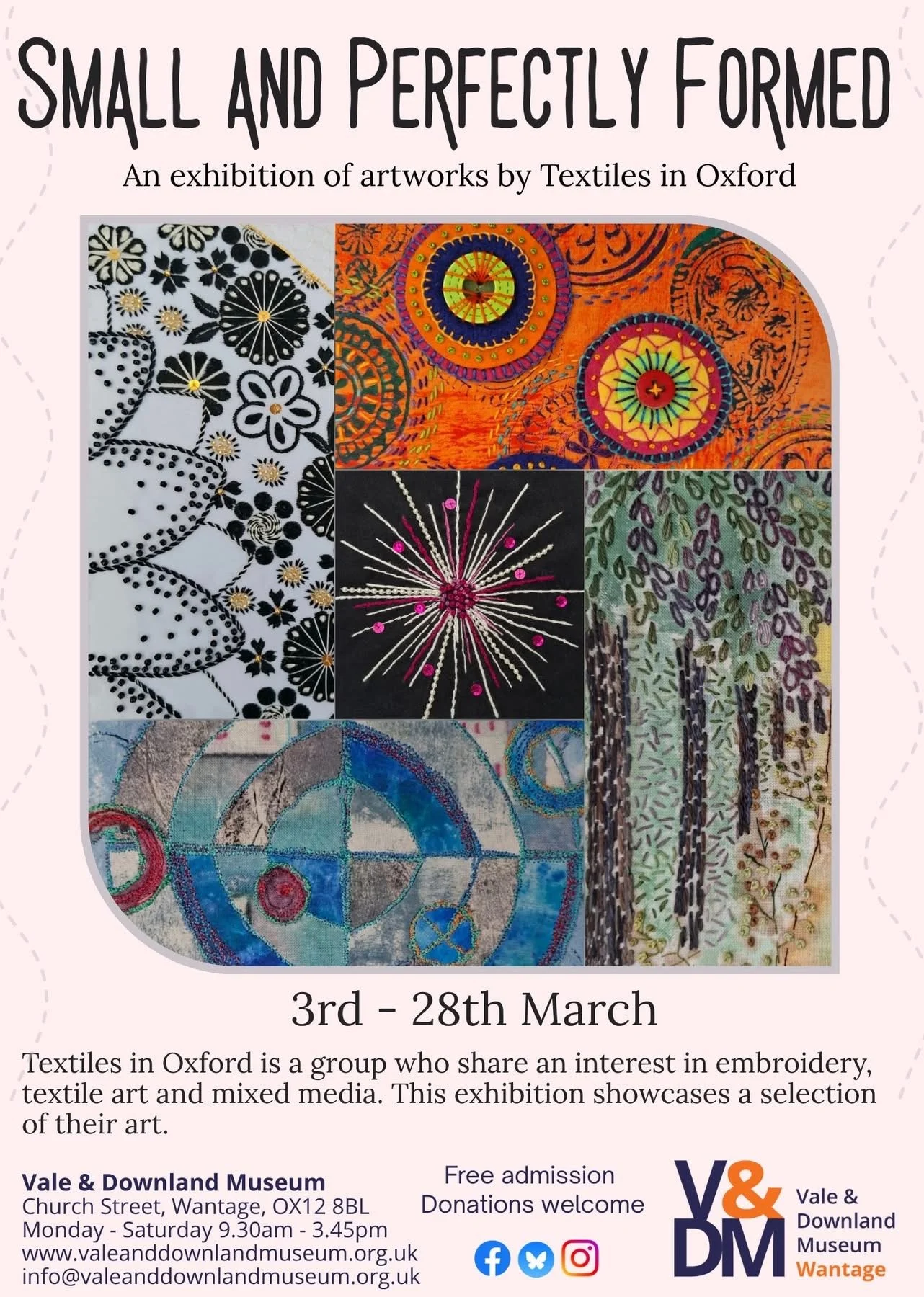 Textiles in Oxford 2026 ‘Small and perfectly formed’