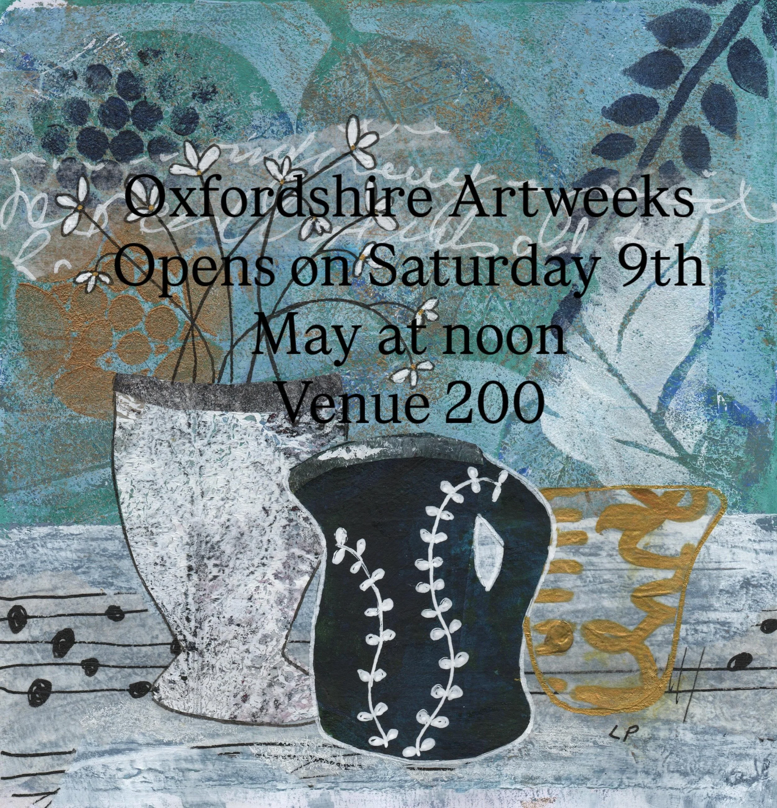 @artistsatstmarys are back for @oxfordshireartweeks 
I will be exhibiting some of my collages, all made with handprinted papers. It would be great to see you! 

#kidlingtonartists #oxfordshireartweeks #mixedmedia #collage