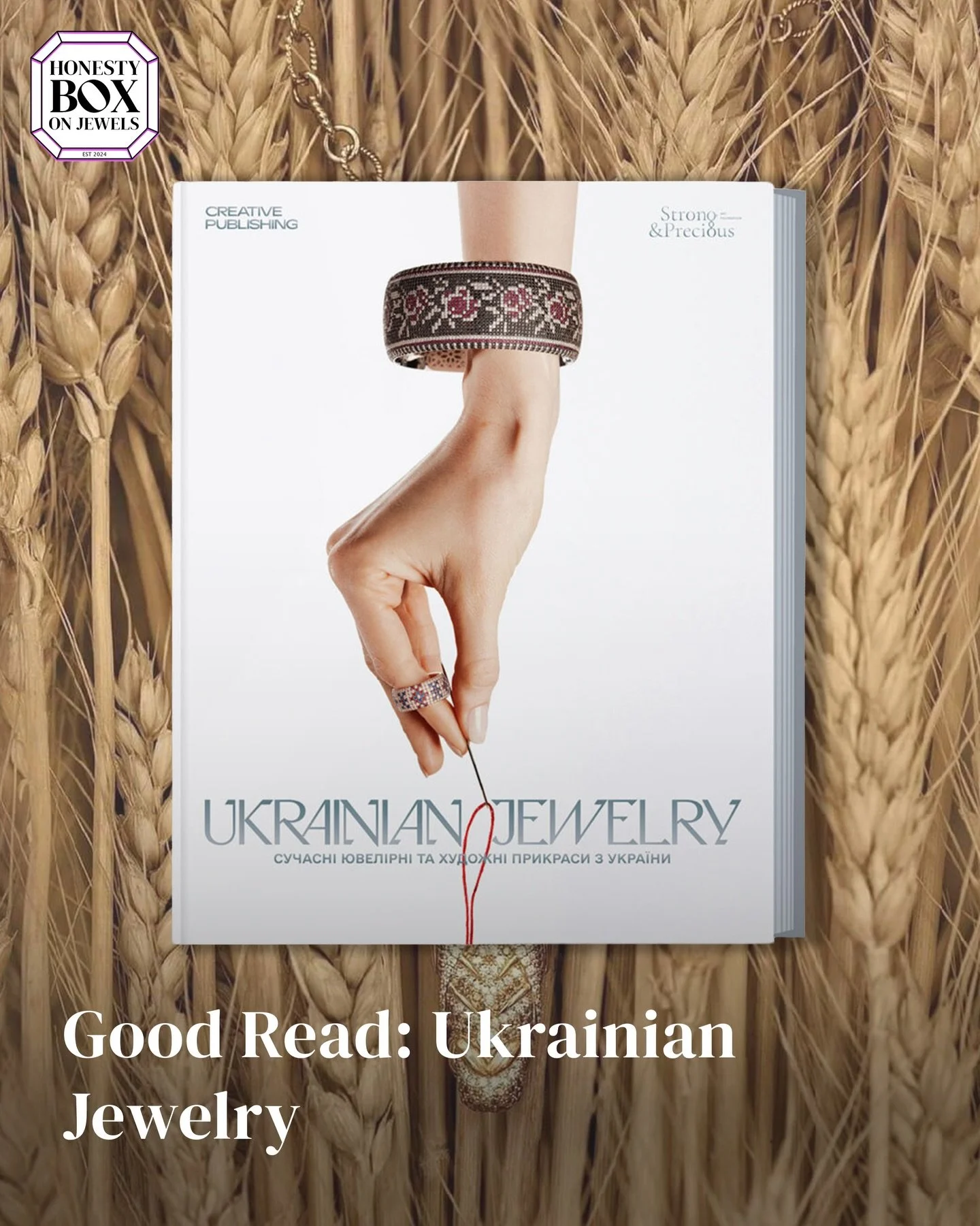 Produced with the support of Strong &amp; Precious Art Foundation, Ukrainian Jewelry features 33 compelling Ukrainian jewellery designers working today, to provide a snapshot of a creative landscape that has significantly developed since the outbreak