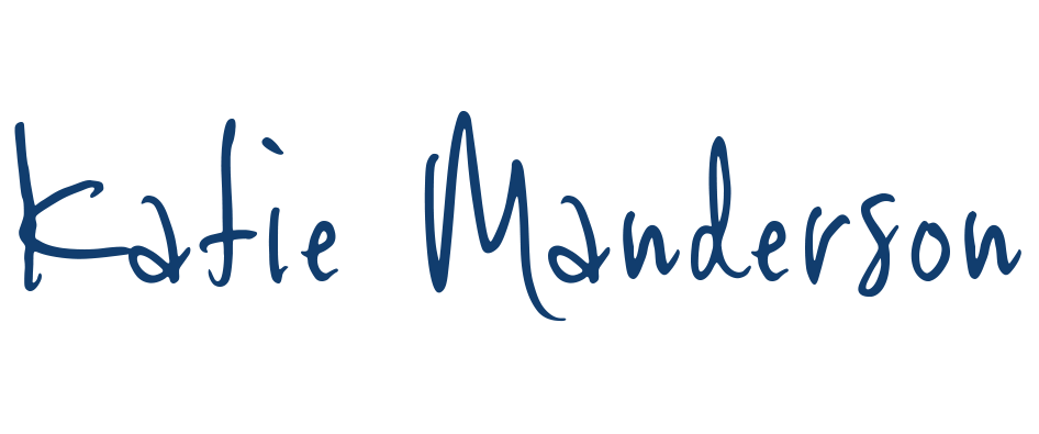 Signature in blue script reading 'Katie Rander'.