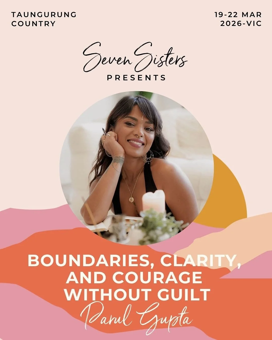 ✨ Big news &mdash; I&rsquo;ll be presenting at the Seven Sisters Festival 2026! 

This one&rsquo;s special. I&rsquo;ve been dreaming of something exactly like this, and I still can&rsquo;t believe I&rsquo;ll be sharing my work on Boundaries, Clarity,