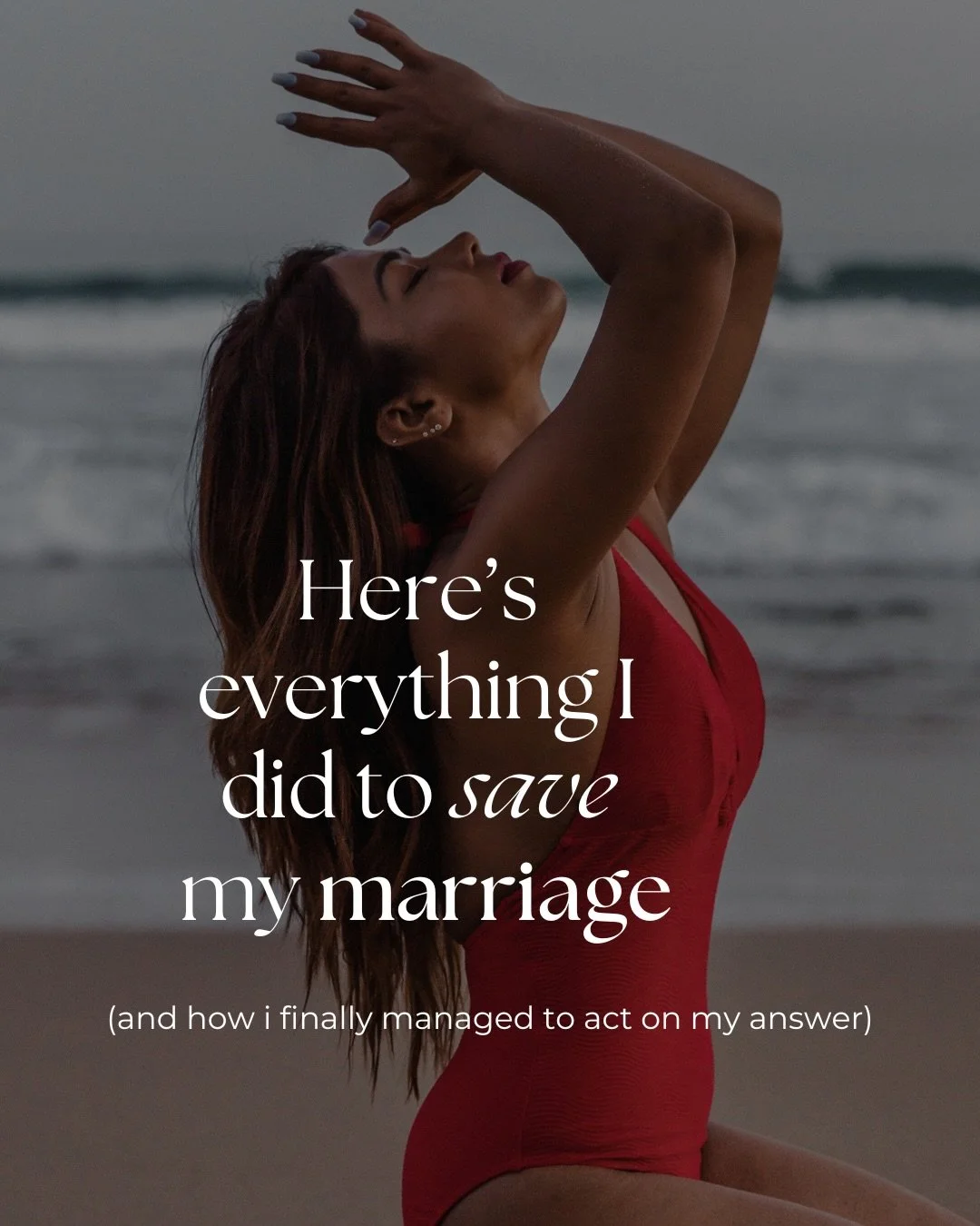 It has taken me a long time to be able to articulate this journey. And maybe it mattered this much because I learned to choose myself for the first time ever.

It was never about leaving him to find someone better or easier to love, but leaving to fi