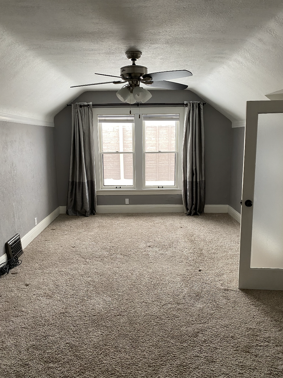 Primary bedroom "before." 