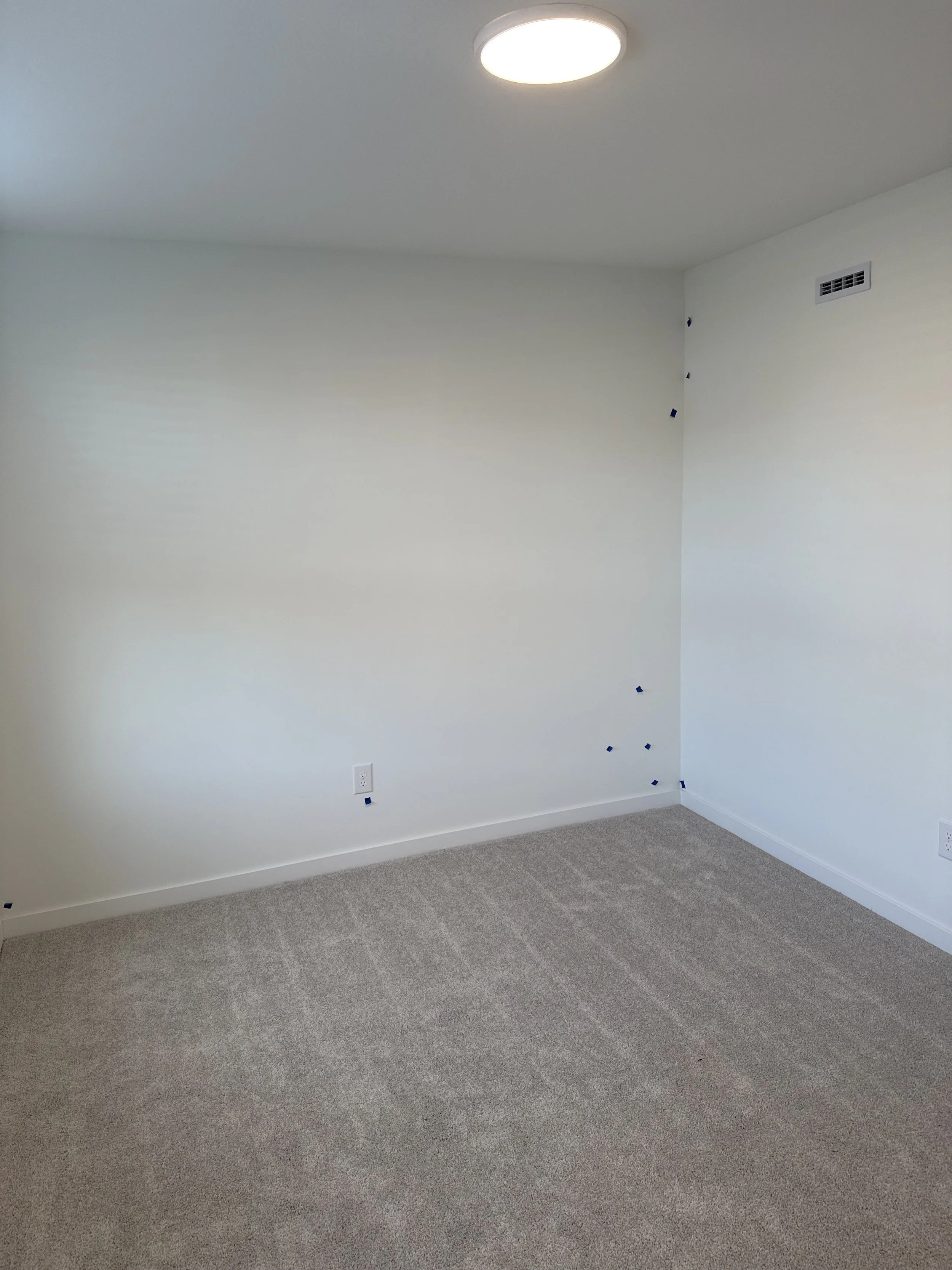 Kid's bedroom "before."