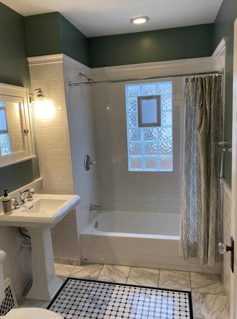 Main floor bath "before."