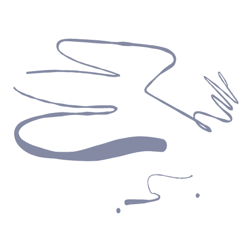 A stylized, abstract drawing of a bird in flight, created with a continuous, flowing line on a black background.