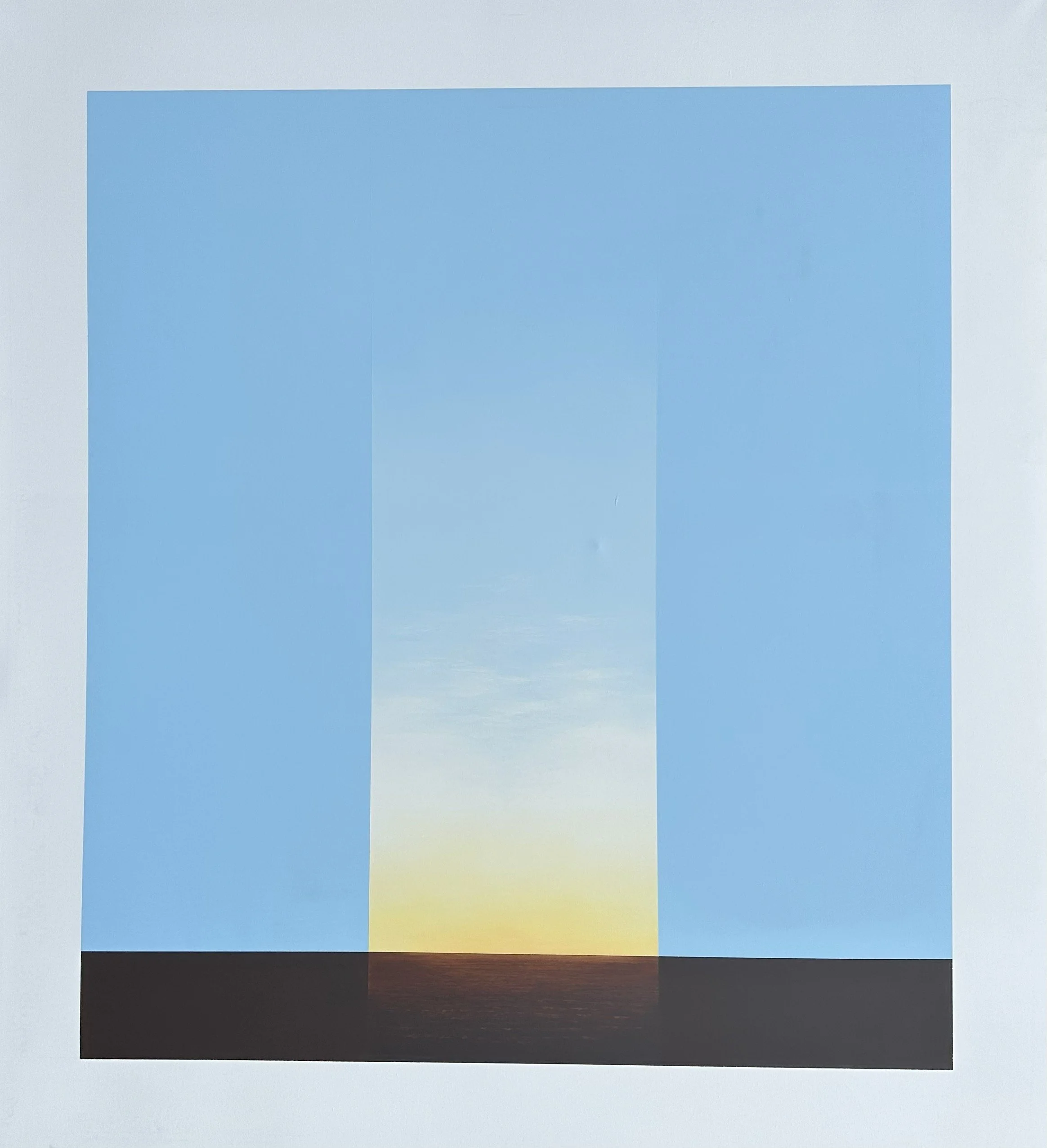 Landscape; Brown Yellow Blue: P54 NO DATE