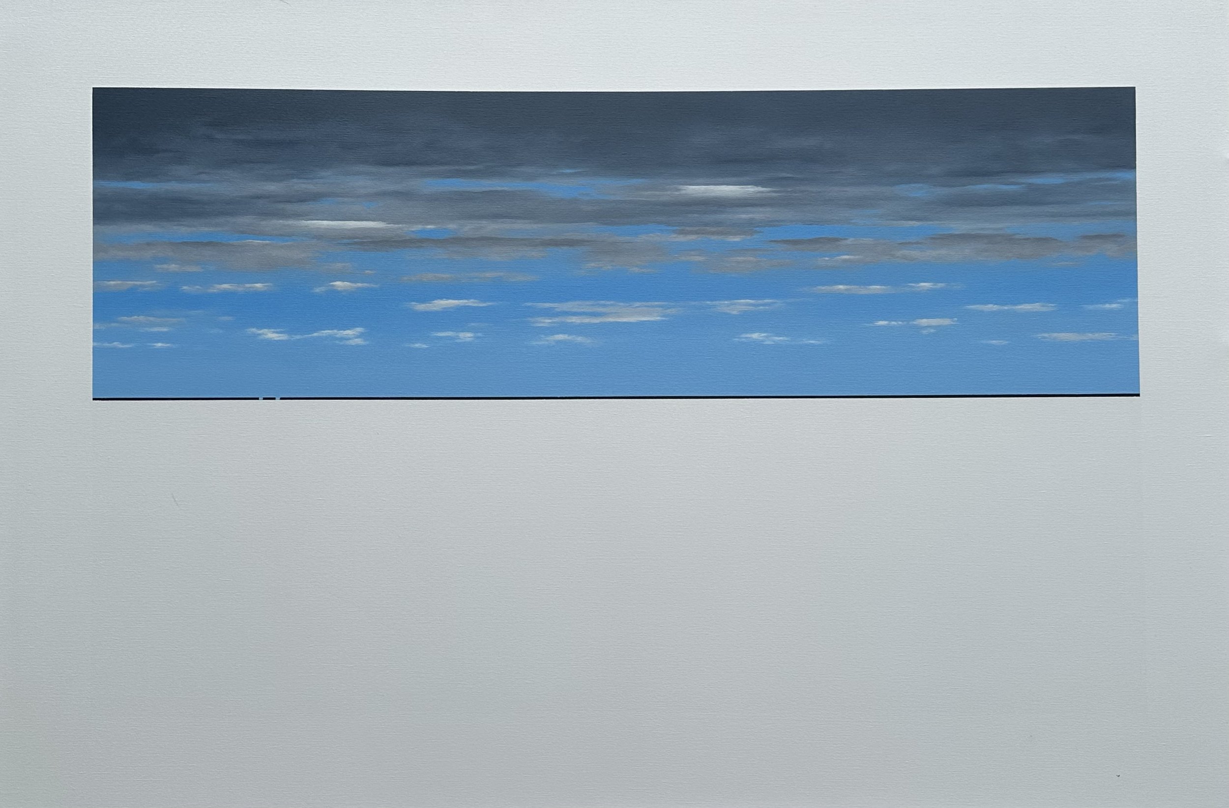 Landscape Duet; Looking at Sky Oblivious of Field: P17A