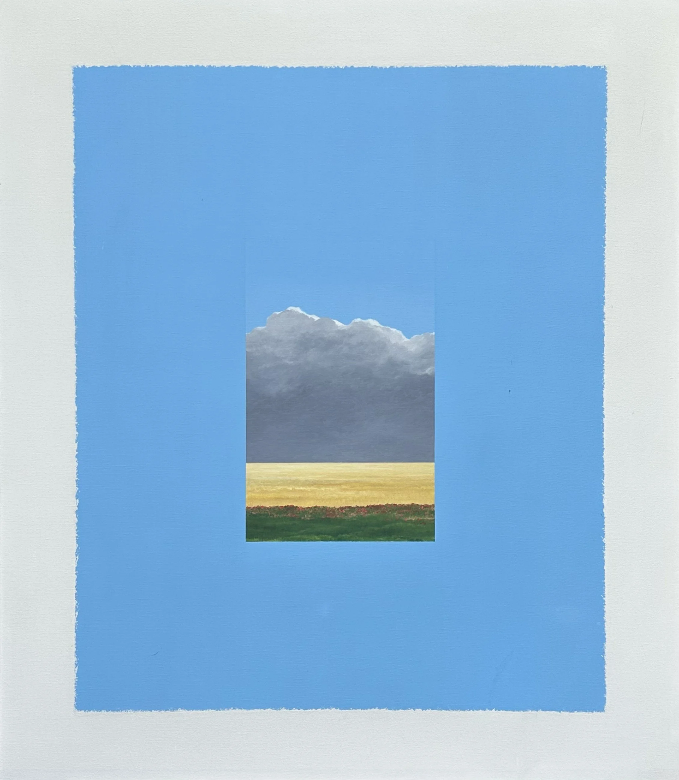 Landscape in Blue: P42