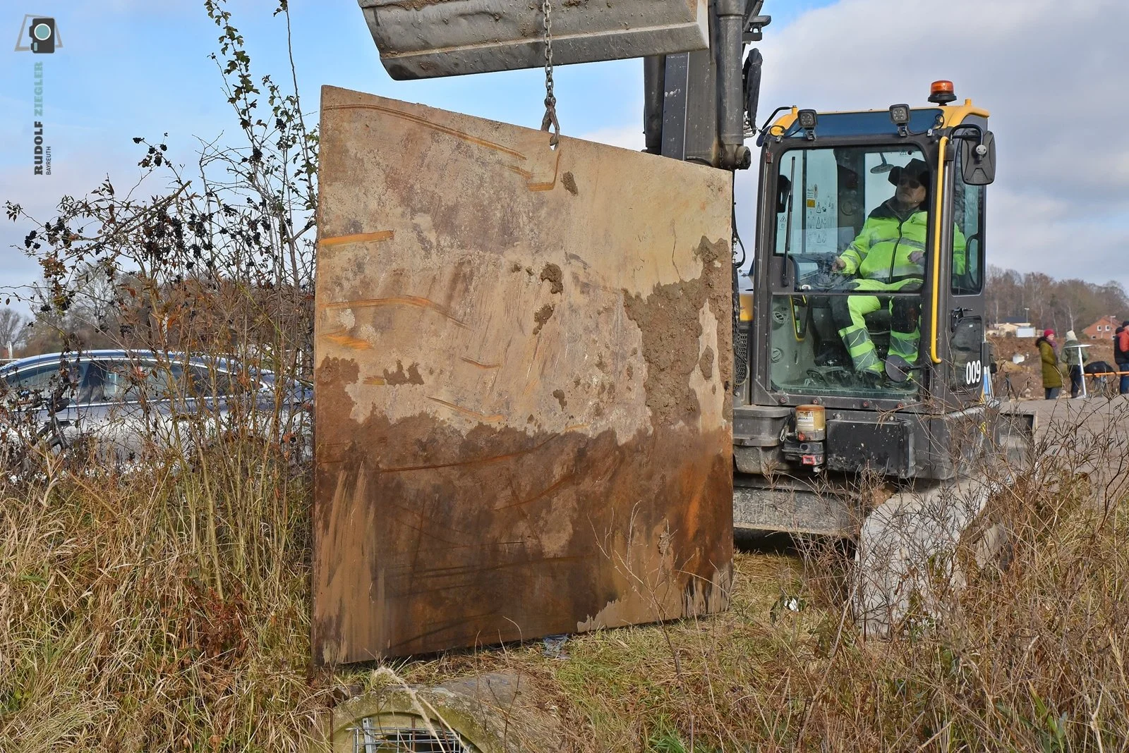Öffnung des verrohrten Tappert …..