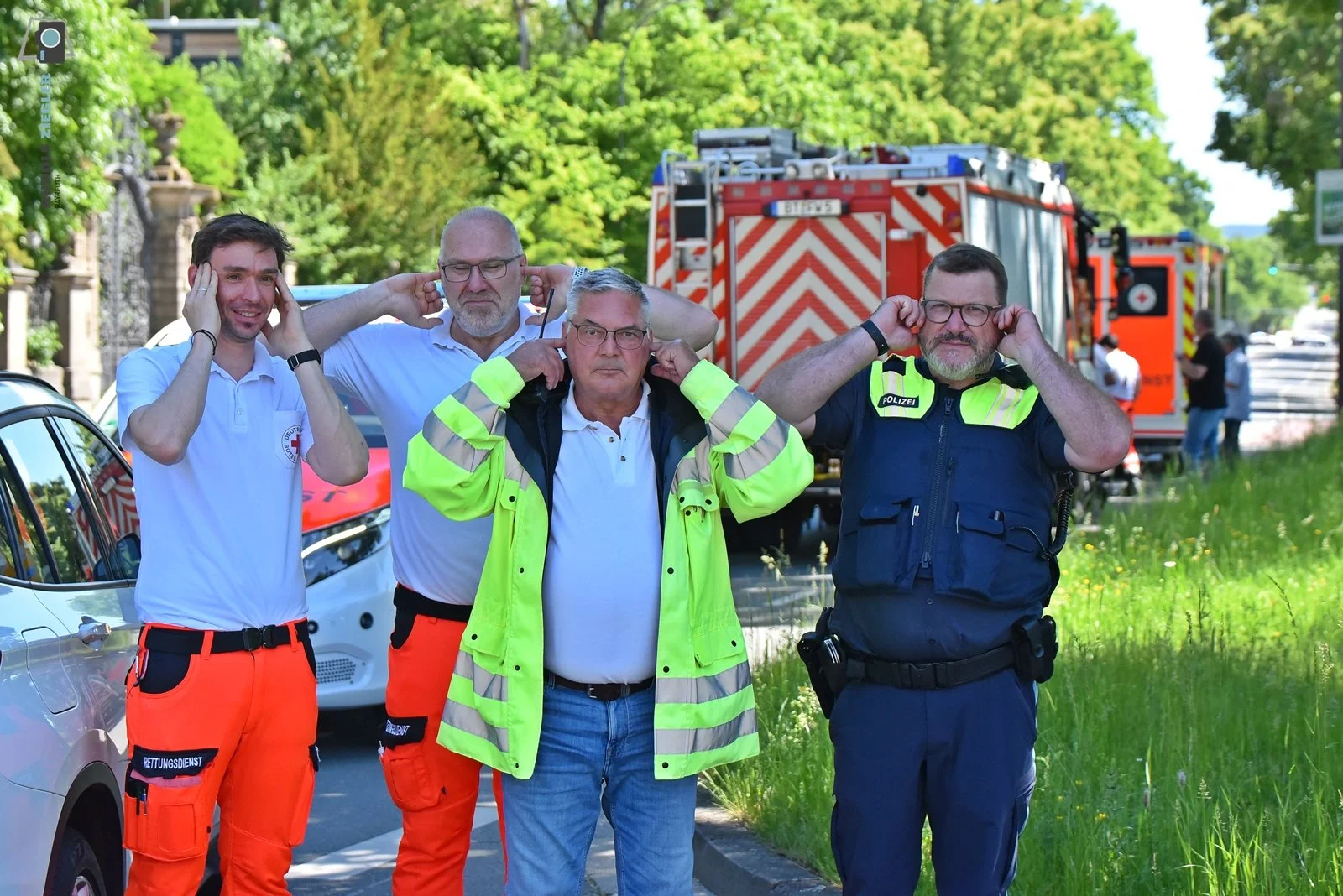 “Gefährliche Substanz kontrolliert gesprengt!”
