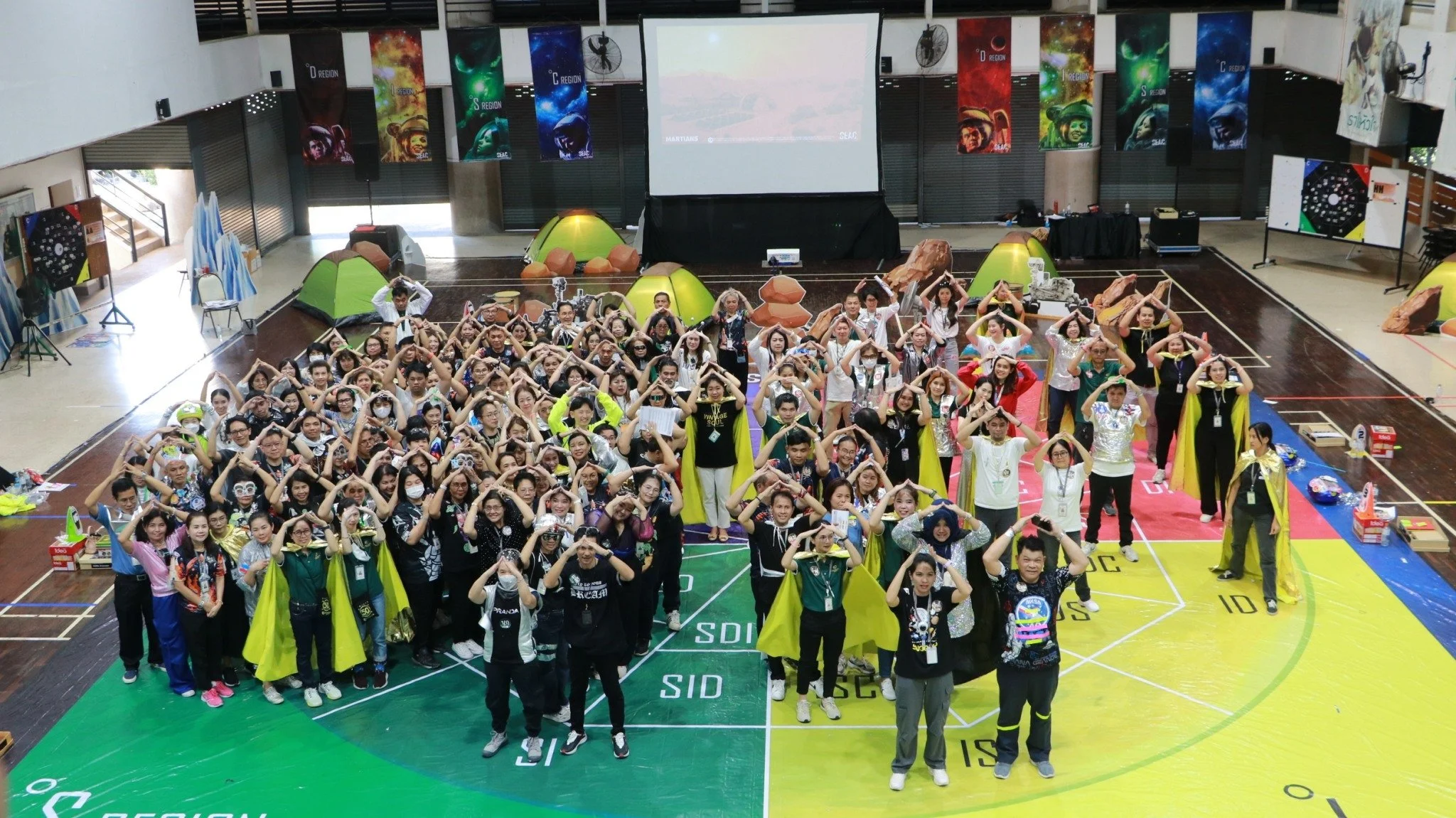 Human-size BoardgameX